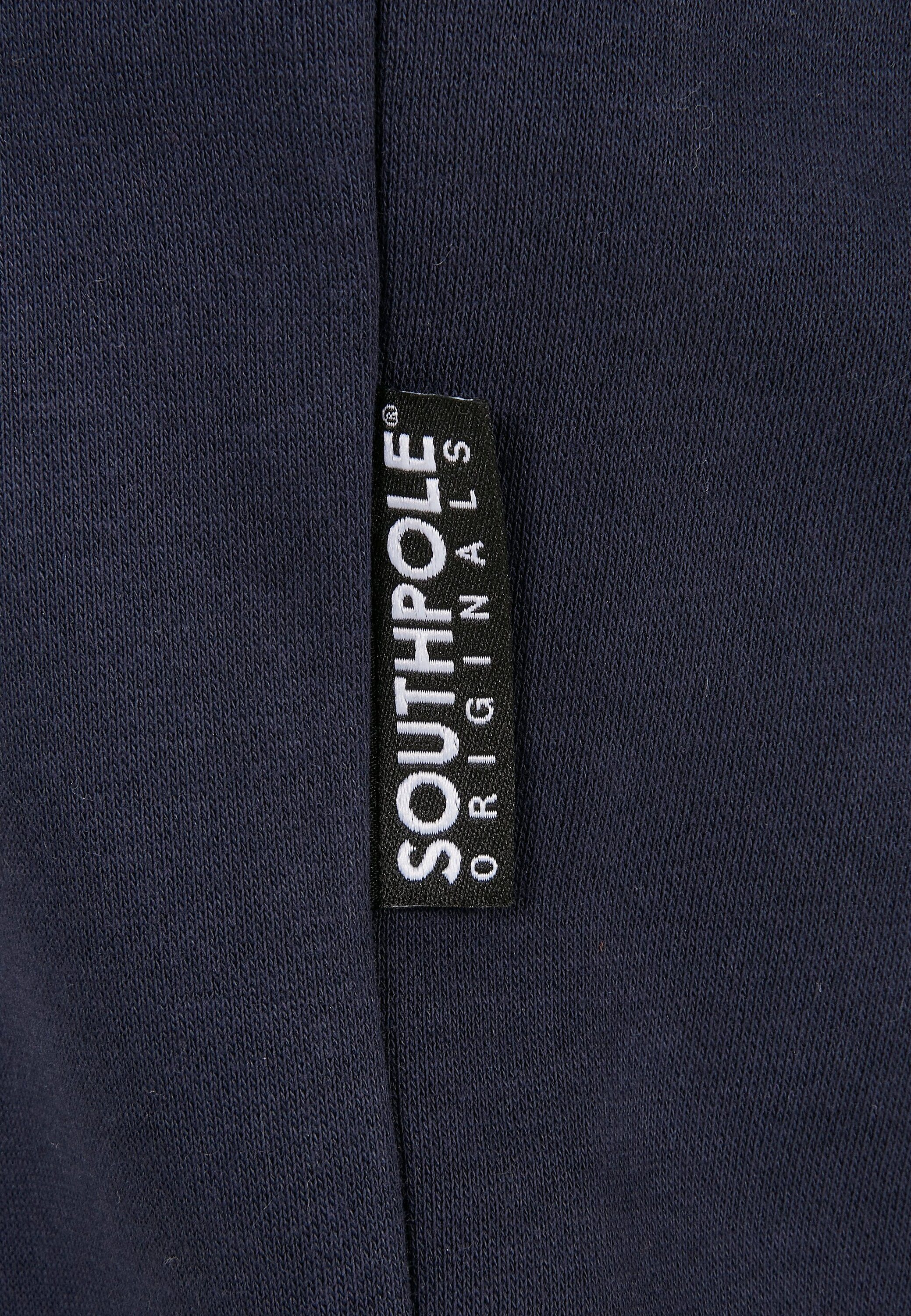 Southpole Stoffhose Herren Southpole Basic midnightnavy Sweatpants (1-tlg)