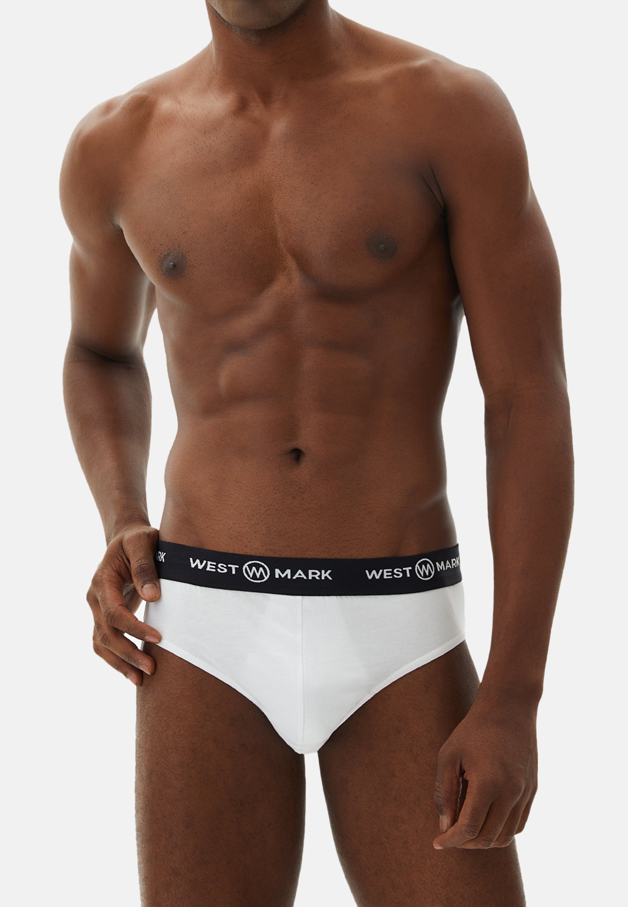 WESTMARK LONDON Slip 3er Pack Logan (Spar-Set, 3-St) Slip / Unterhose - Baumwolle - ohne Eingriff