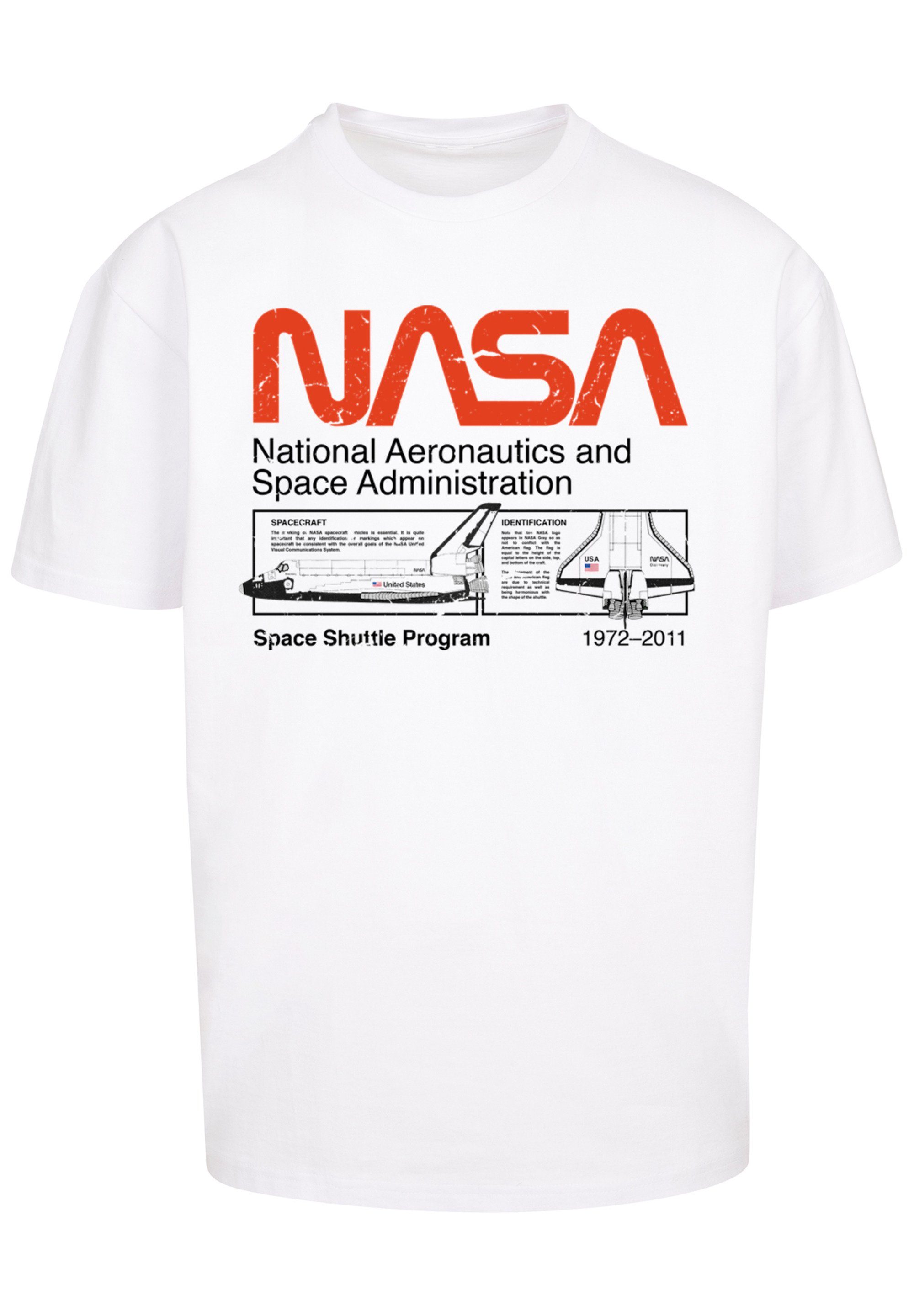 Shuttle NASA Print Space T-Shirt Classic F4NT4STIC