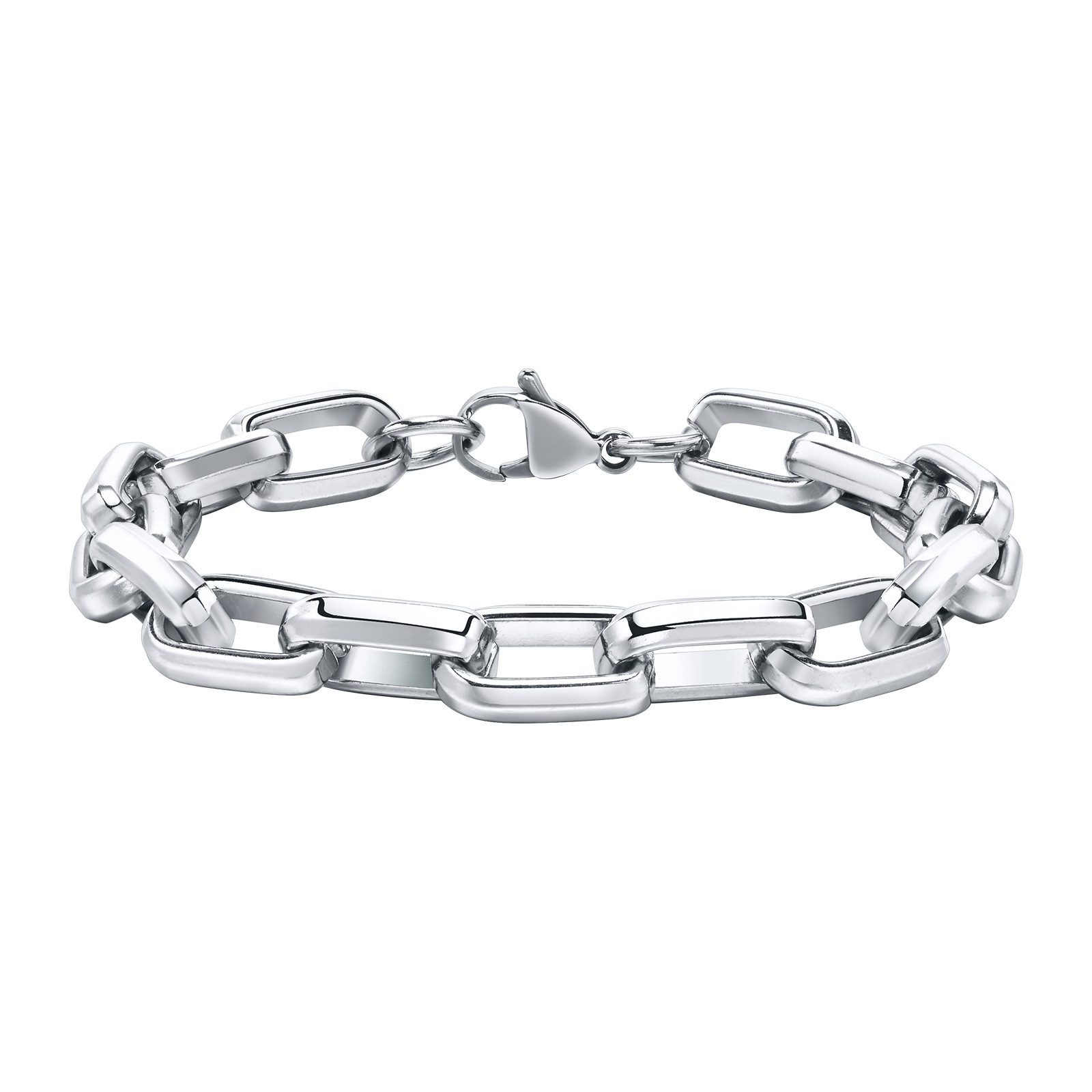 KARMA Edelstahlarmband Herren Armband Edelstahl Silber günstig online kaufen