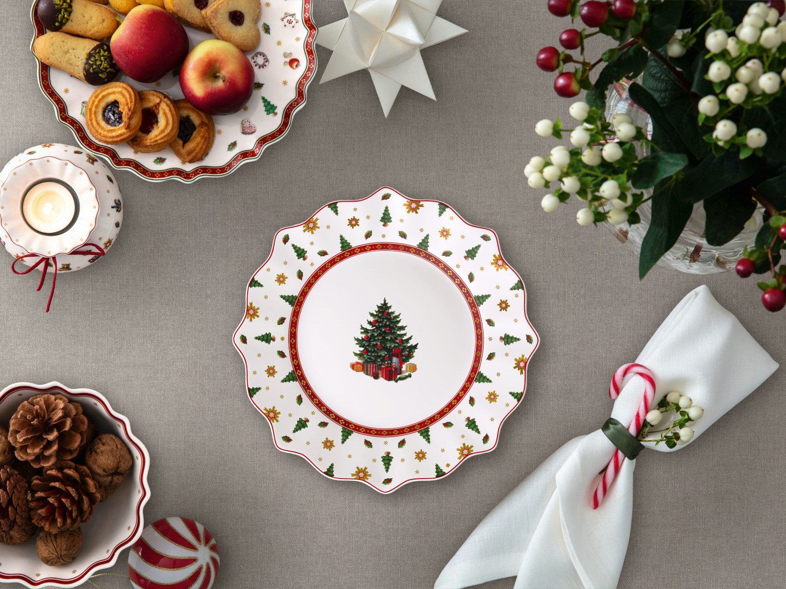 Villeroy & Boch Dessertteller Toy's Delight Frühstücksteller Bäume 24cm - limitiert