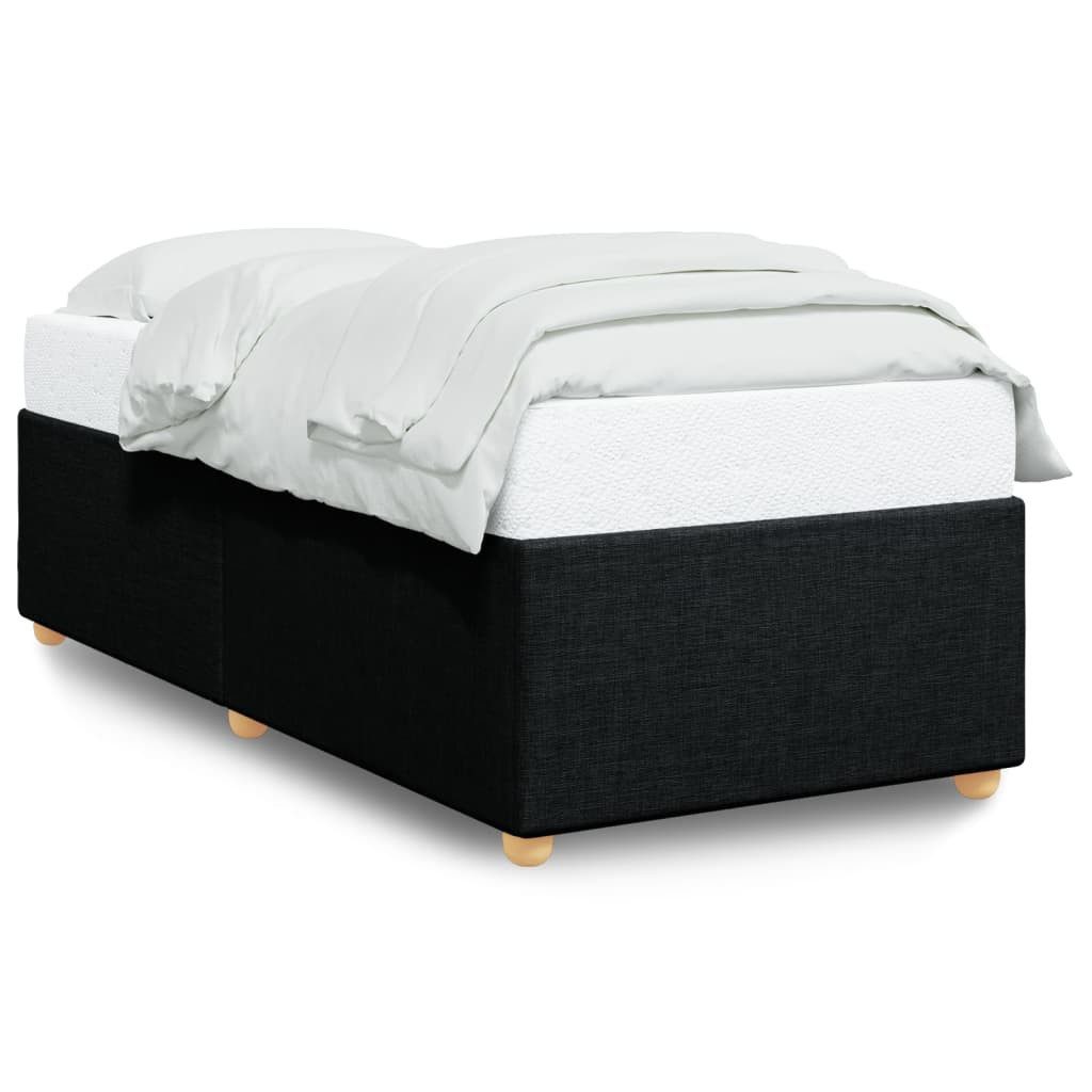 vidaXL Bett Bettgestell ohne Matratze Schwarz günstig online kaufen