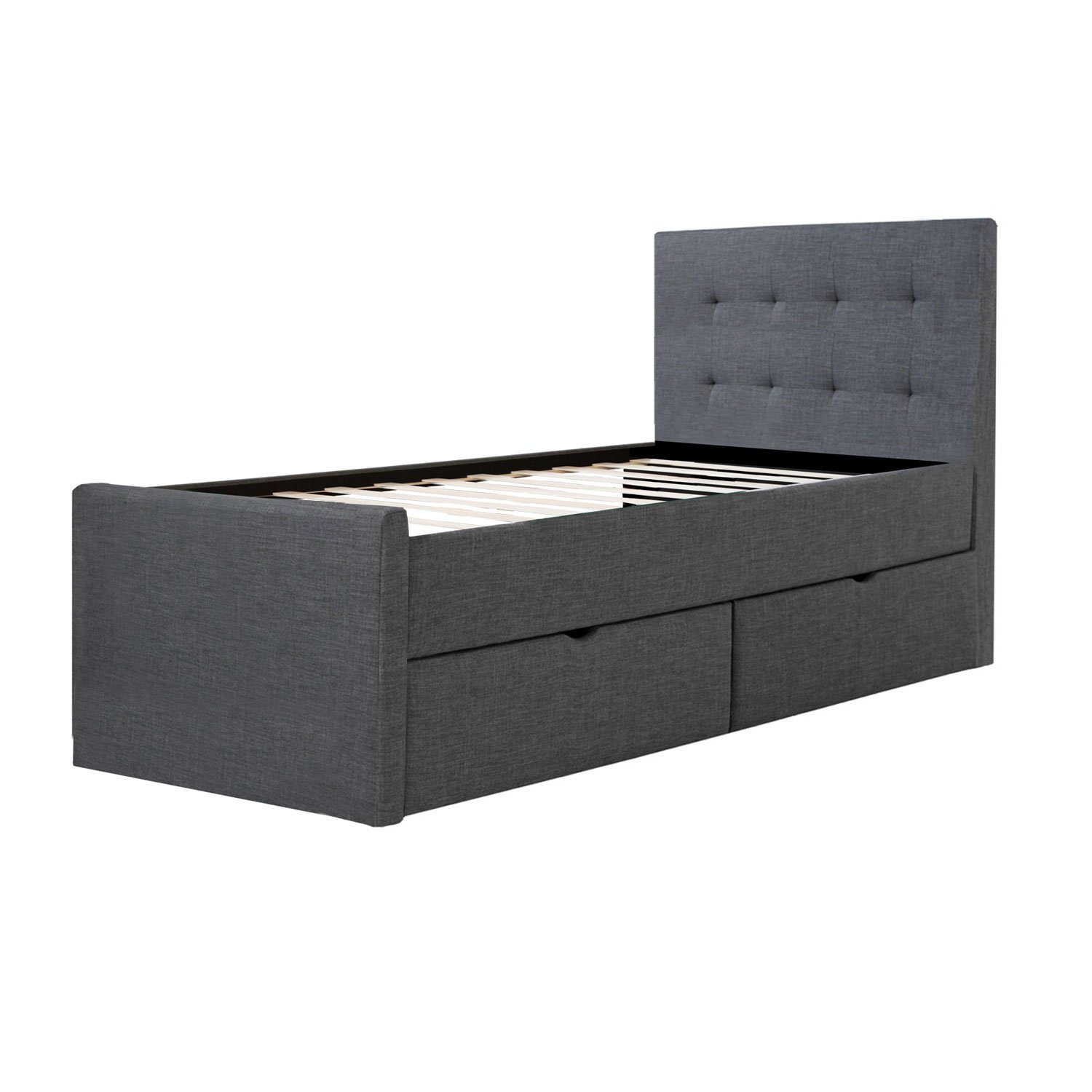 Homestyle4u Polsterbett 90/120/140/160/180 x 200 cm günstig online kaufen