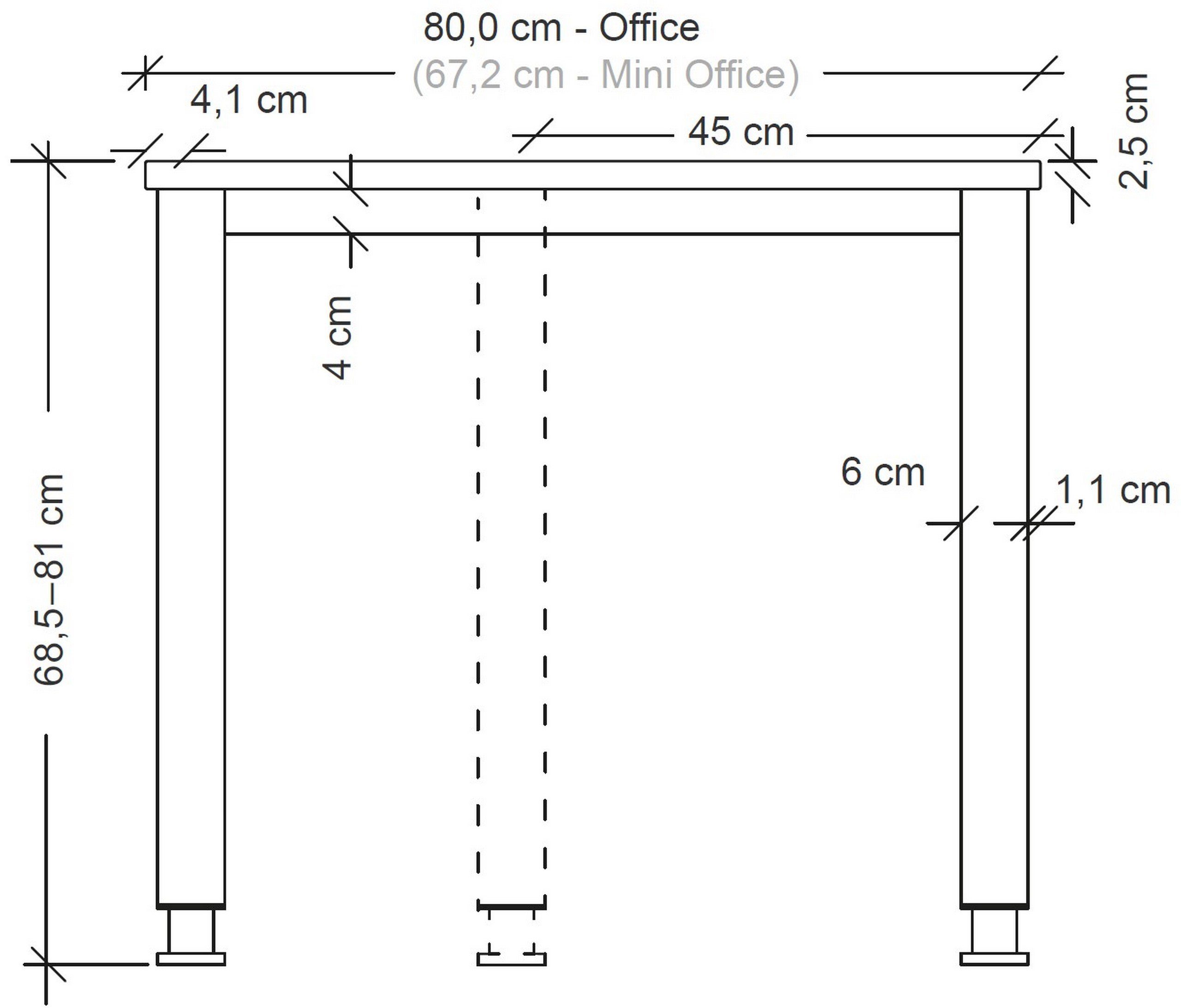 bümö Schreibtisch Schreibtisch Serie-H, Rechteck: 200 Ahorn cm x 100 - Dekor