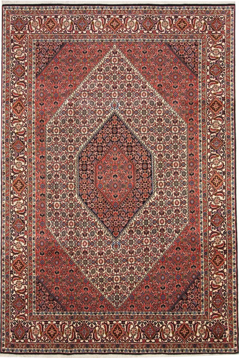 Orientteppich Bidjar Bukan 201x302 Handgeknüpfter Orientteppich / Perserteppich, Nain Trading, rechteckig, Höhe: 15 mm