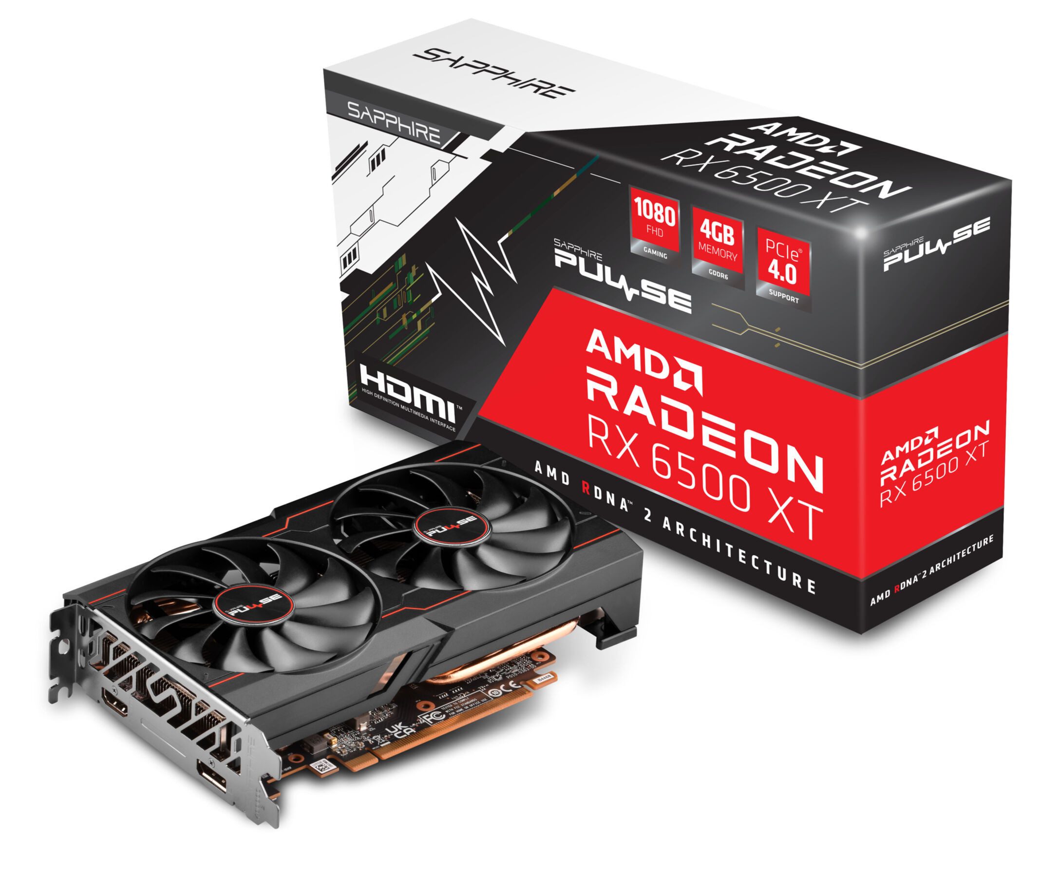 Sapphire Radeon RX 6500 XT Grafikkarte
