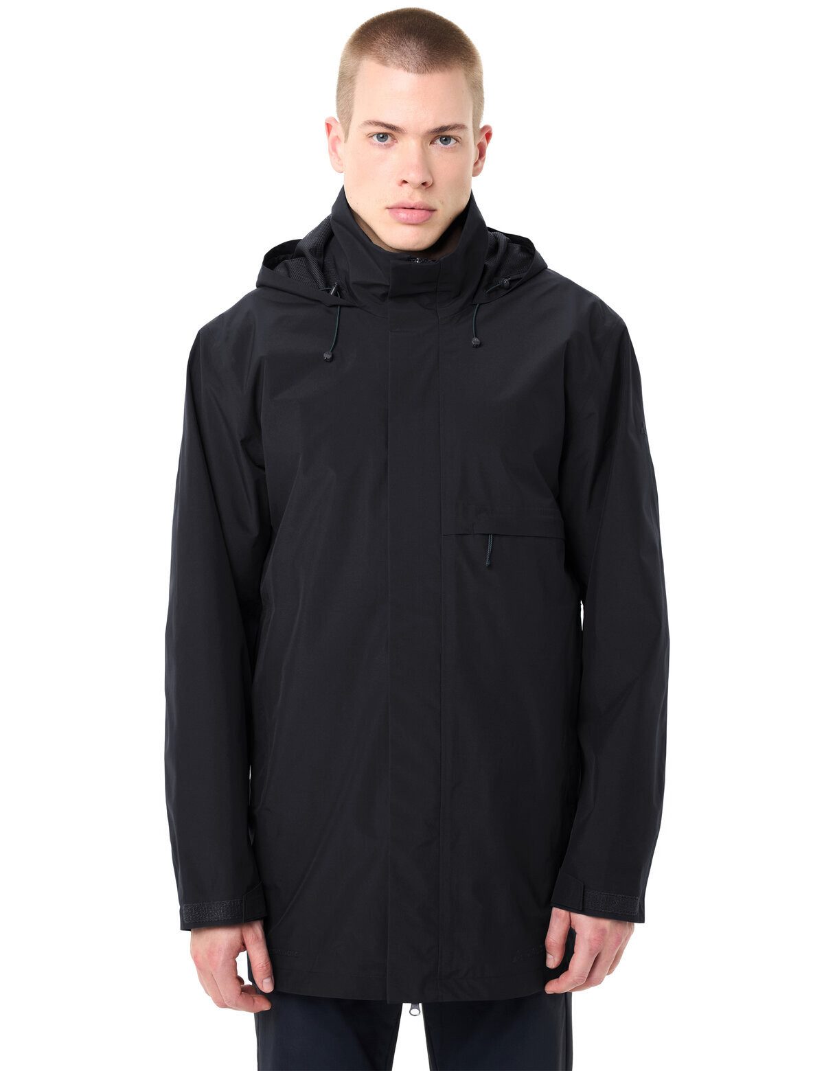 VAUDE Outdoorjacke Men's Rosemoor 2L Parka (1-St) 2-Lagen Parka für Herren, wasserdicht, winddicht