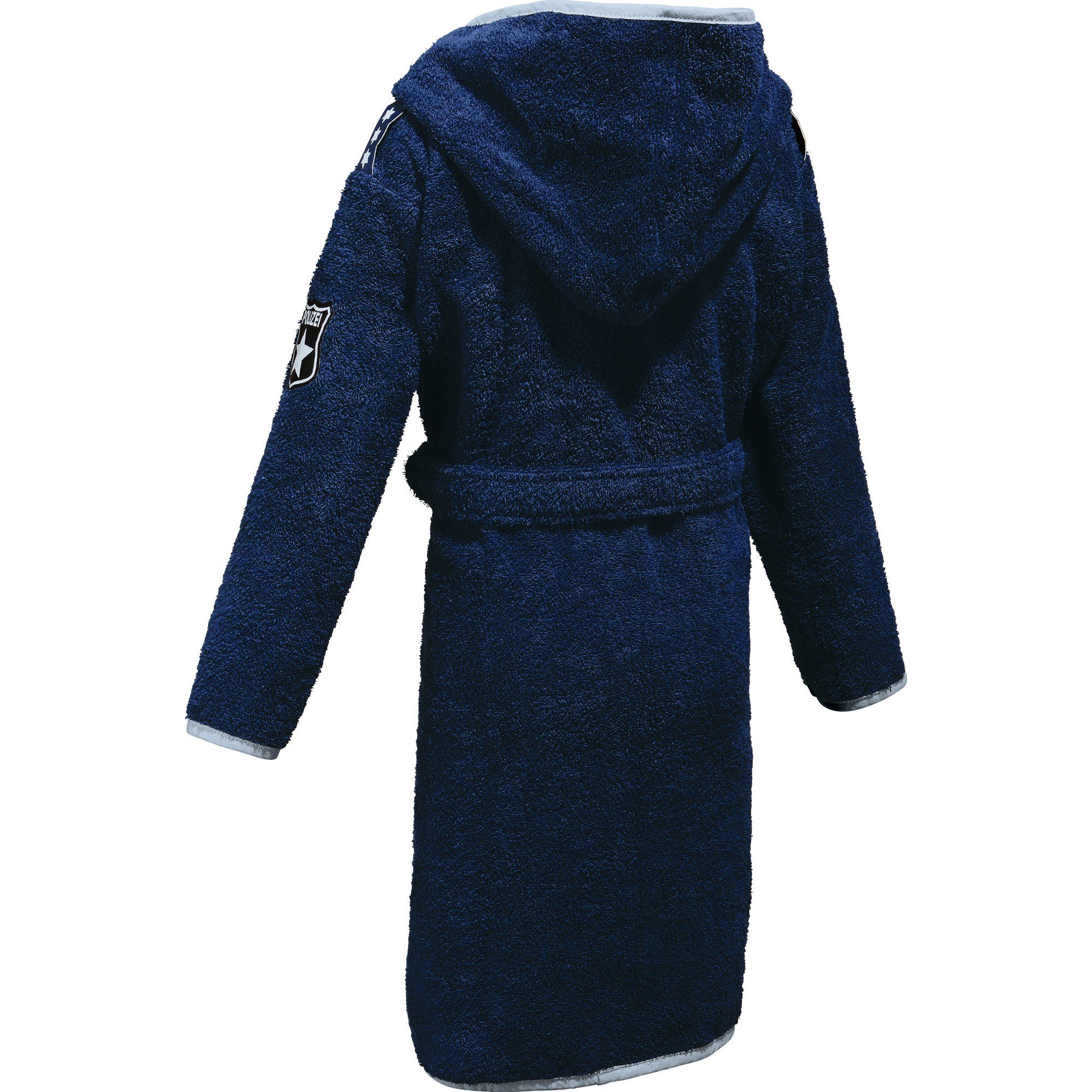 Erwin Müller Kinderbademantel Kinder-Bademantel mit Kapuze, Rückenlänge: 72 cm, Frottier, mit Kapuze, default, Walk-Frottier Uni