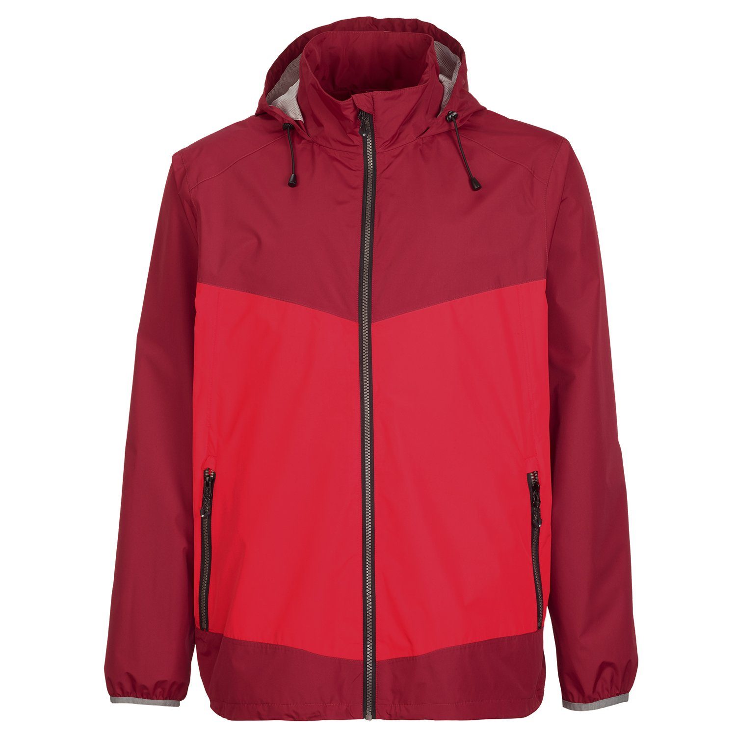 Killtec Regenanzug Golfanzug rot/schwarz Funktionsjacke + Funktionshose