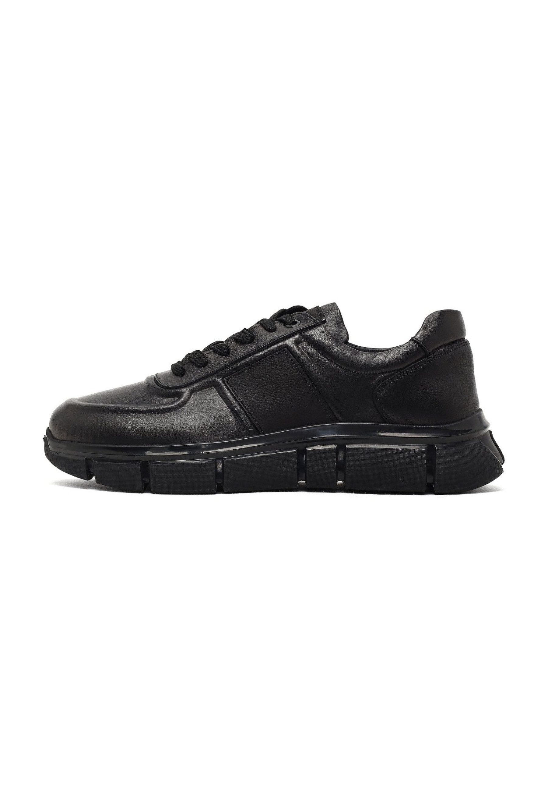 Freizeit-Sneaker aus Leder Sneaker