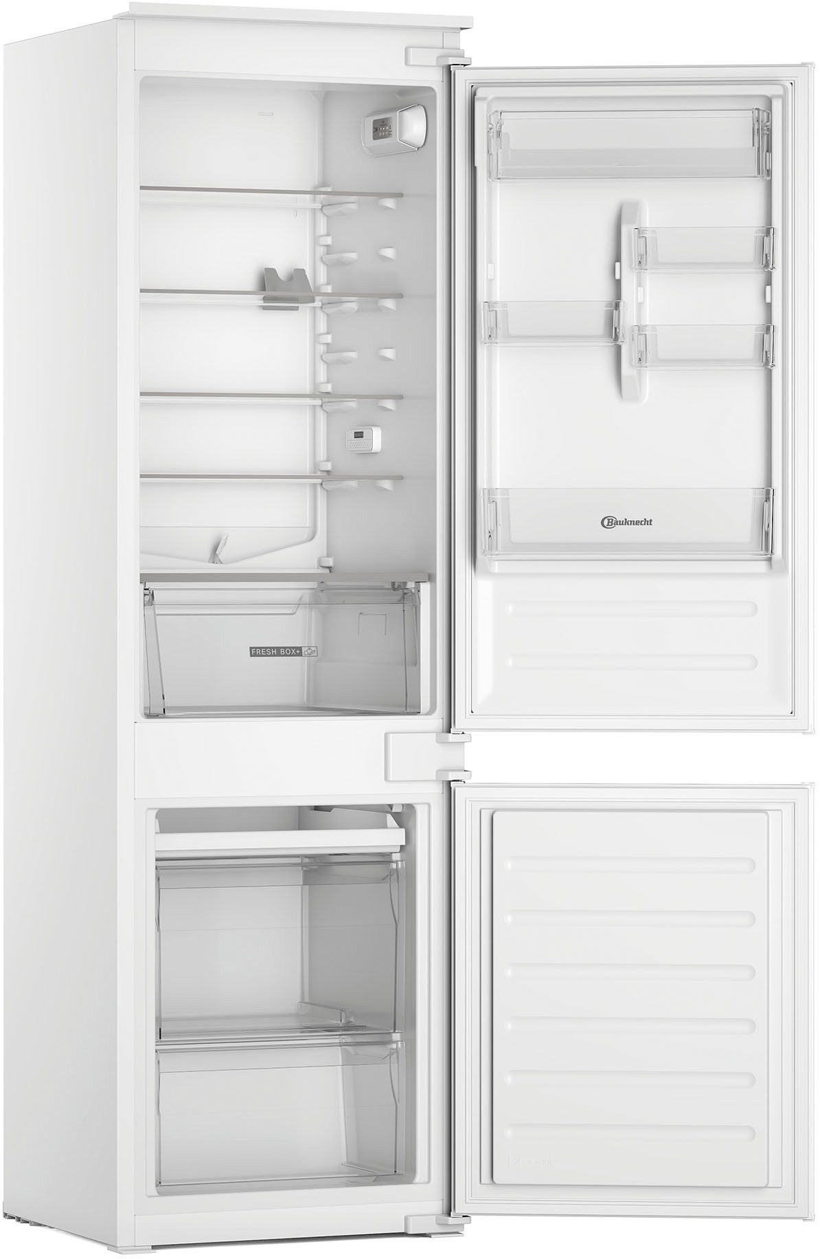 BAUKNECHT Einbaukühlgefrierkombination BKGIL 178S12, 177 cm hoch, 55,7 cm breit
