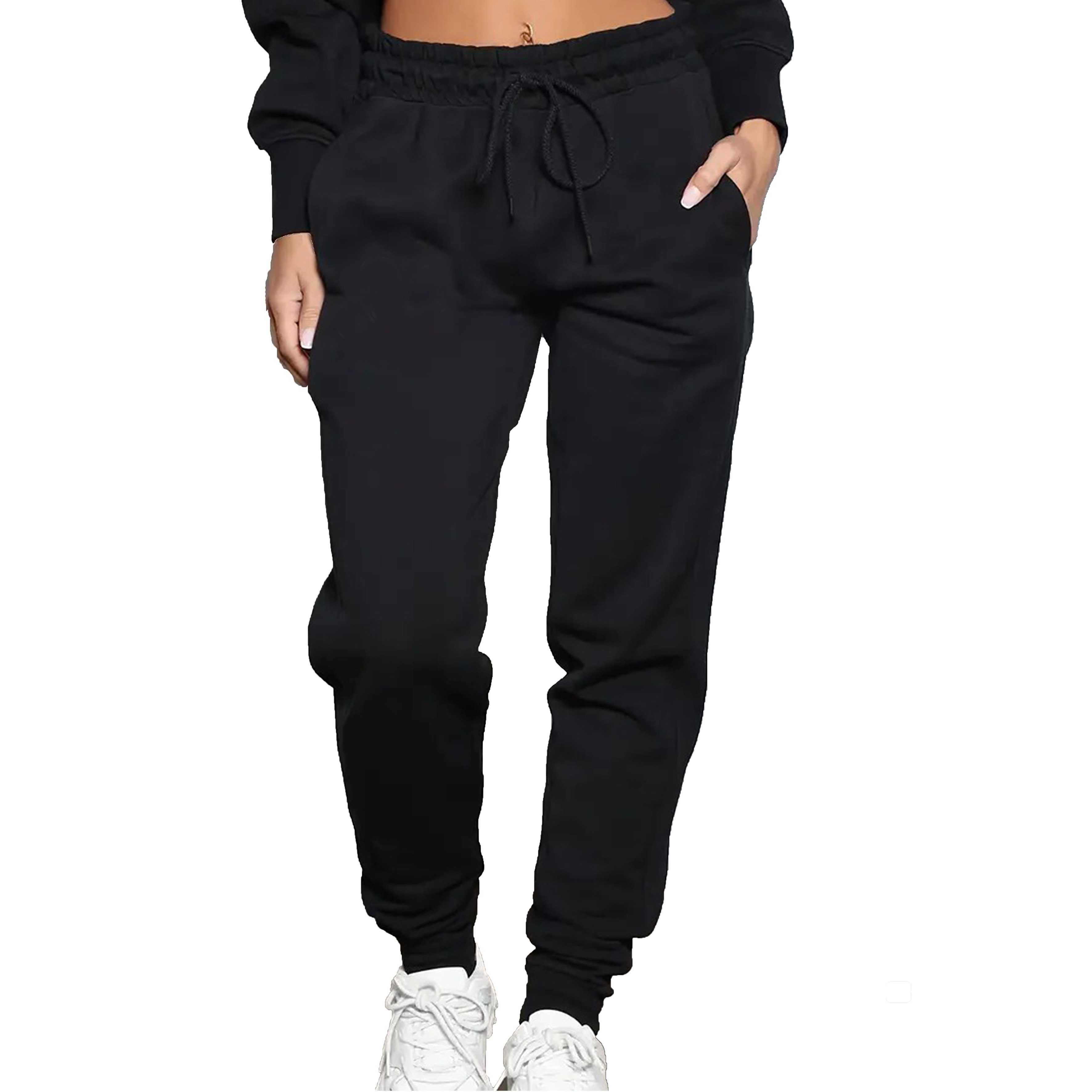 Banco Jogginghose Damen Uni Jogginghose Schwarz Freizeithose günstig online kaufen