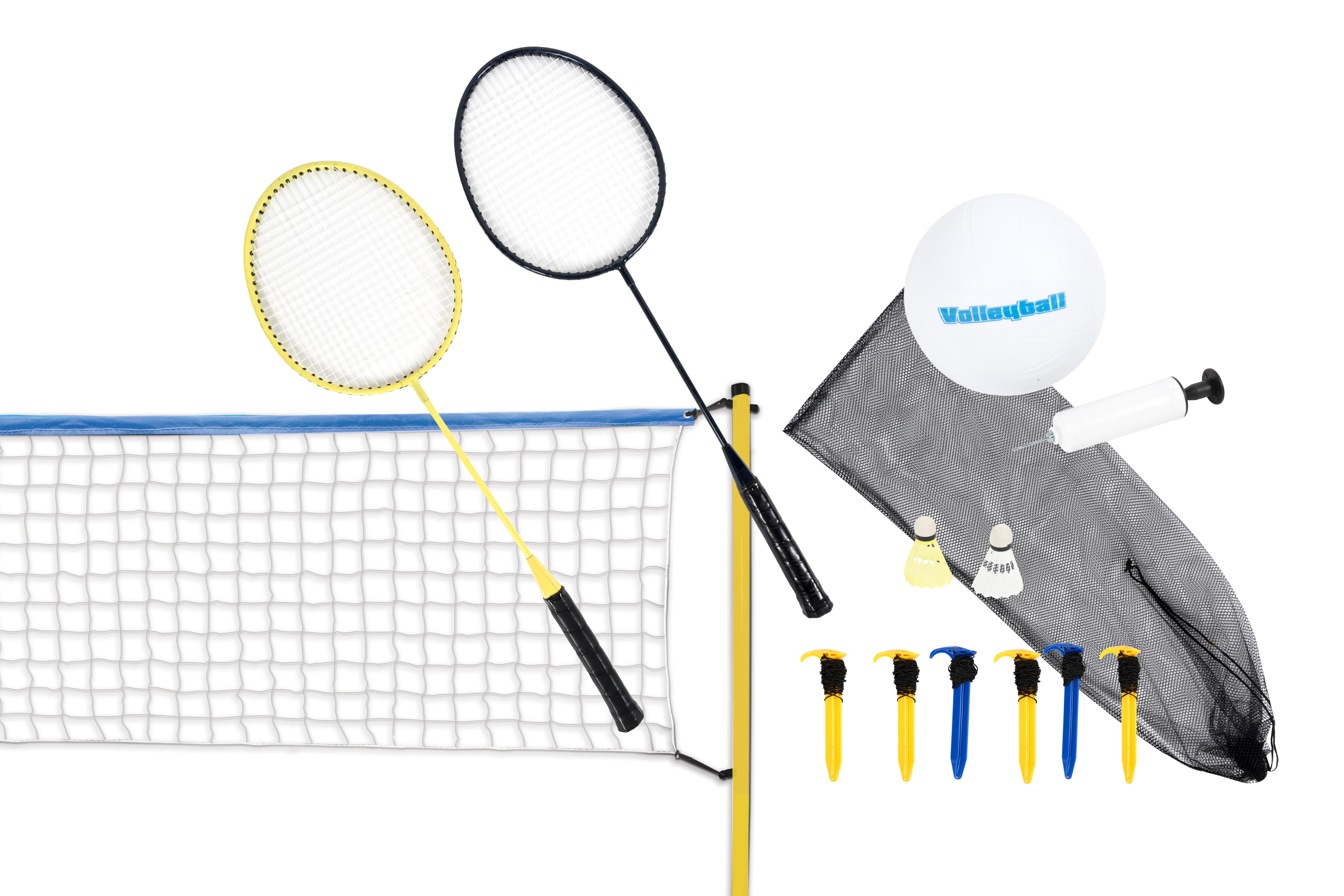 Badmintonnetz Scatch Volleyball- & Badminton-Set