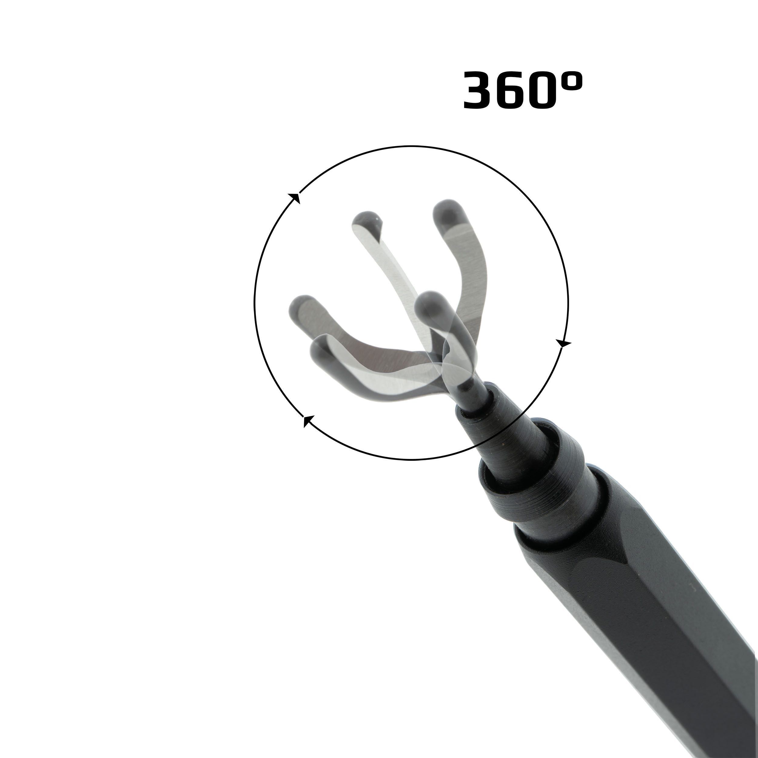 Kantenschleifer Profi Handentgrater mit 11 Klingen 360° für Metall, Kunststoff, Edelst