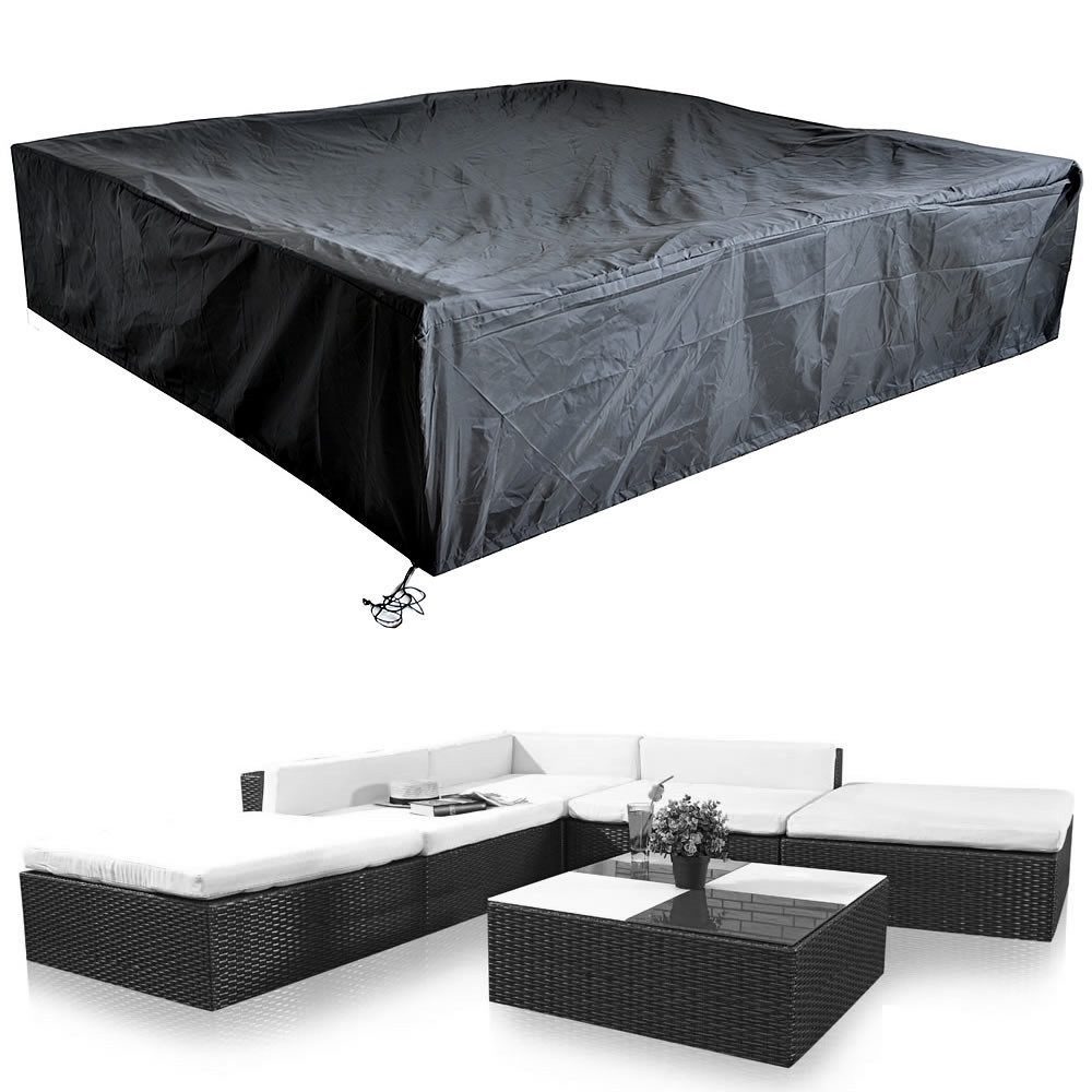 Mucola Gartenmöbel-Schutzhülle Abdeckplane 240x240x52 CM Schutzhülle Gewebe günstig online kaufen