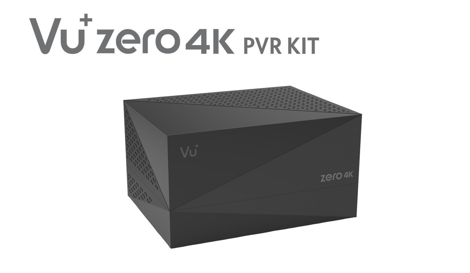 Inklusive HDD, 4K schwarz Tuner VU+ PVR VU+ Kit Zero 5TB,