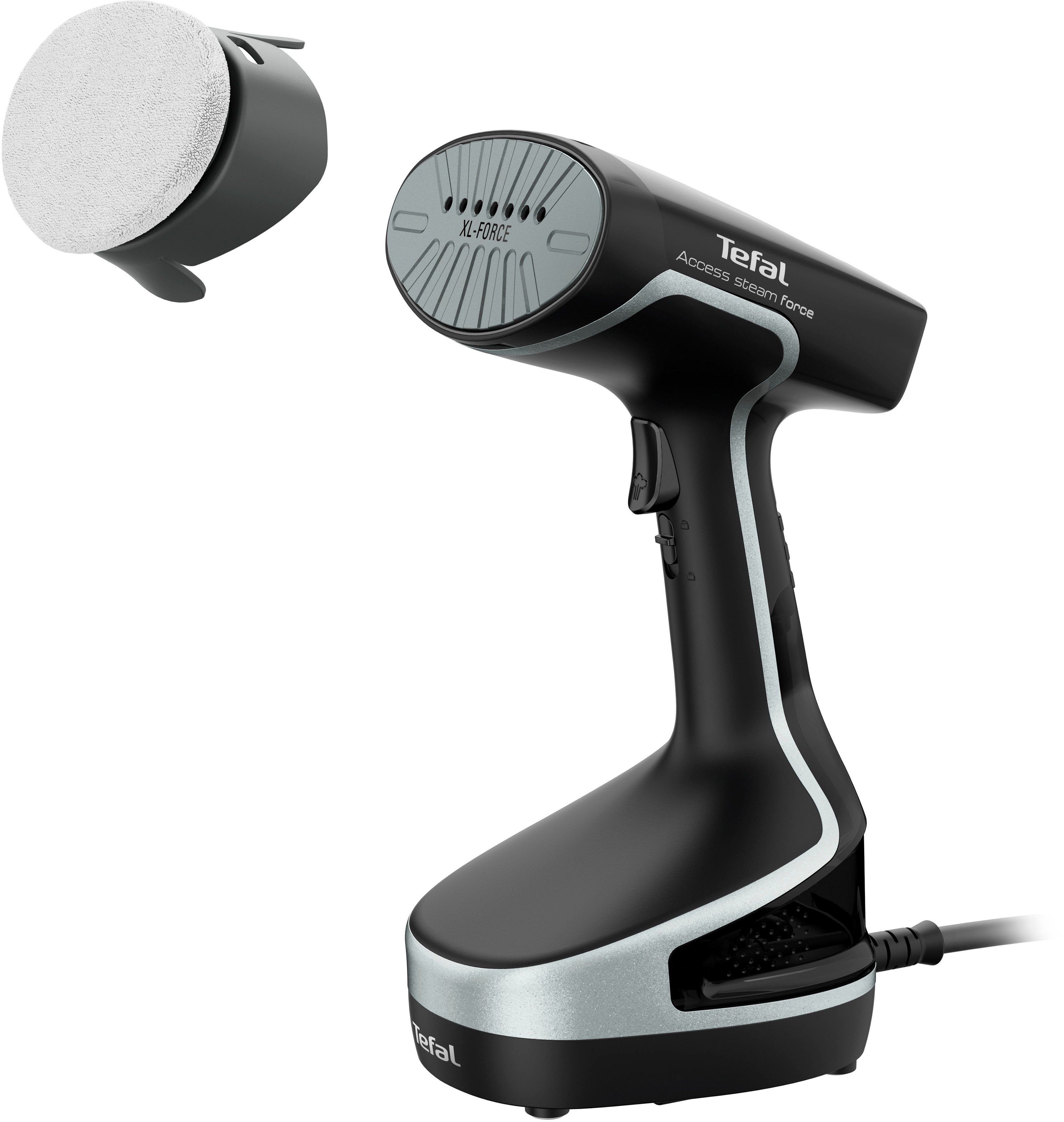 Tefal Dampfbürste Access Steam Force, 2000 Watt, 190 ml Wassertank, entkeimend, 2000 W, kraftvolle Dampfleistung, 25 Sekunden Aufheizzeit, Steamer, DT8250