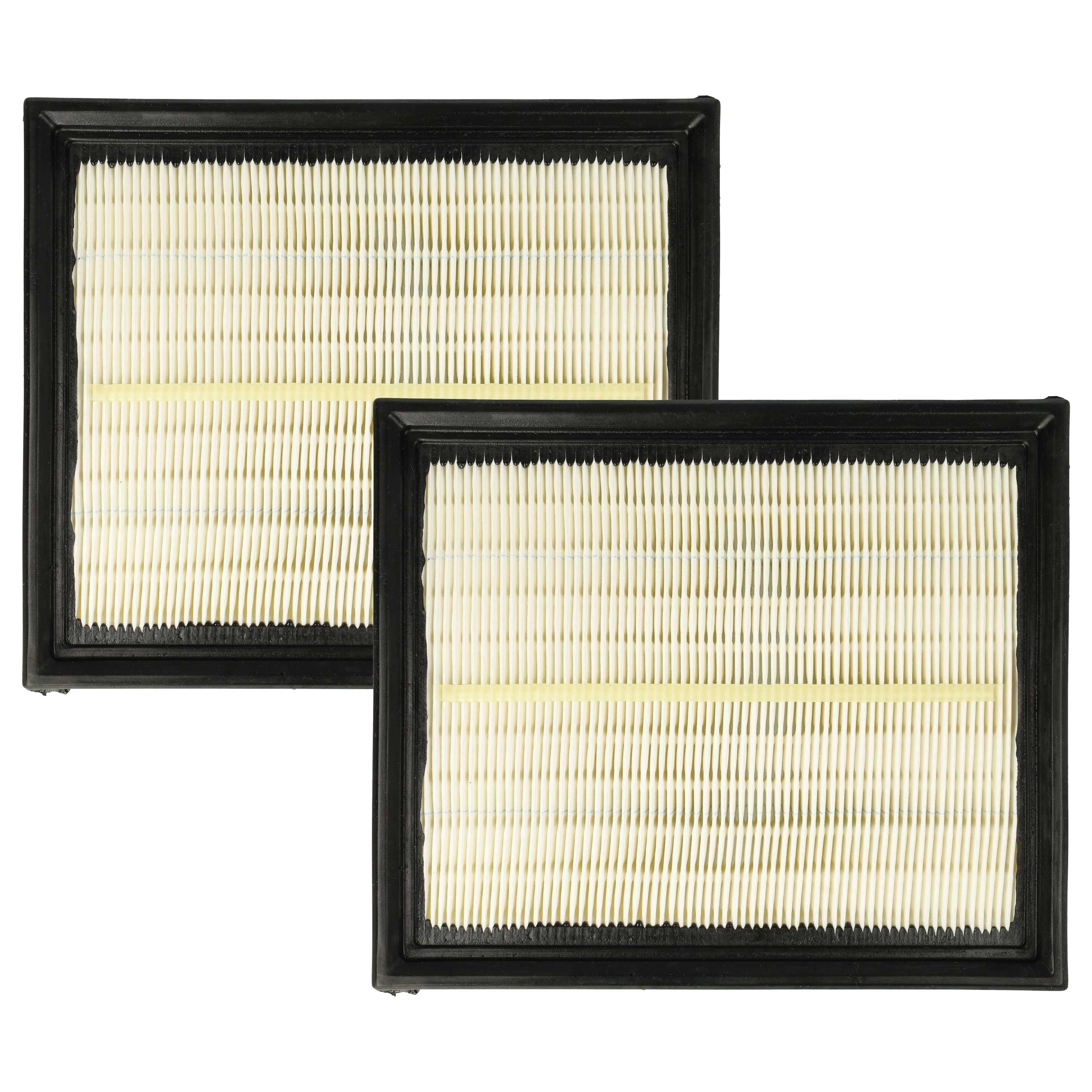 vhbw Ersatzfilter passend für Lidl Parkside Performance PPWD 30 B2 Staubsauger, Zubehör für Lidl Parkside Performance PPWD 30 B2
