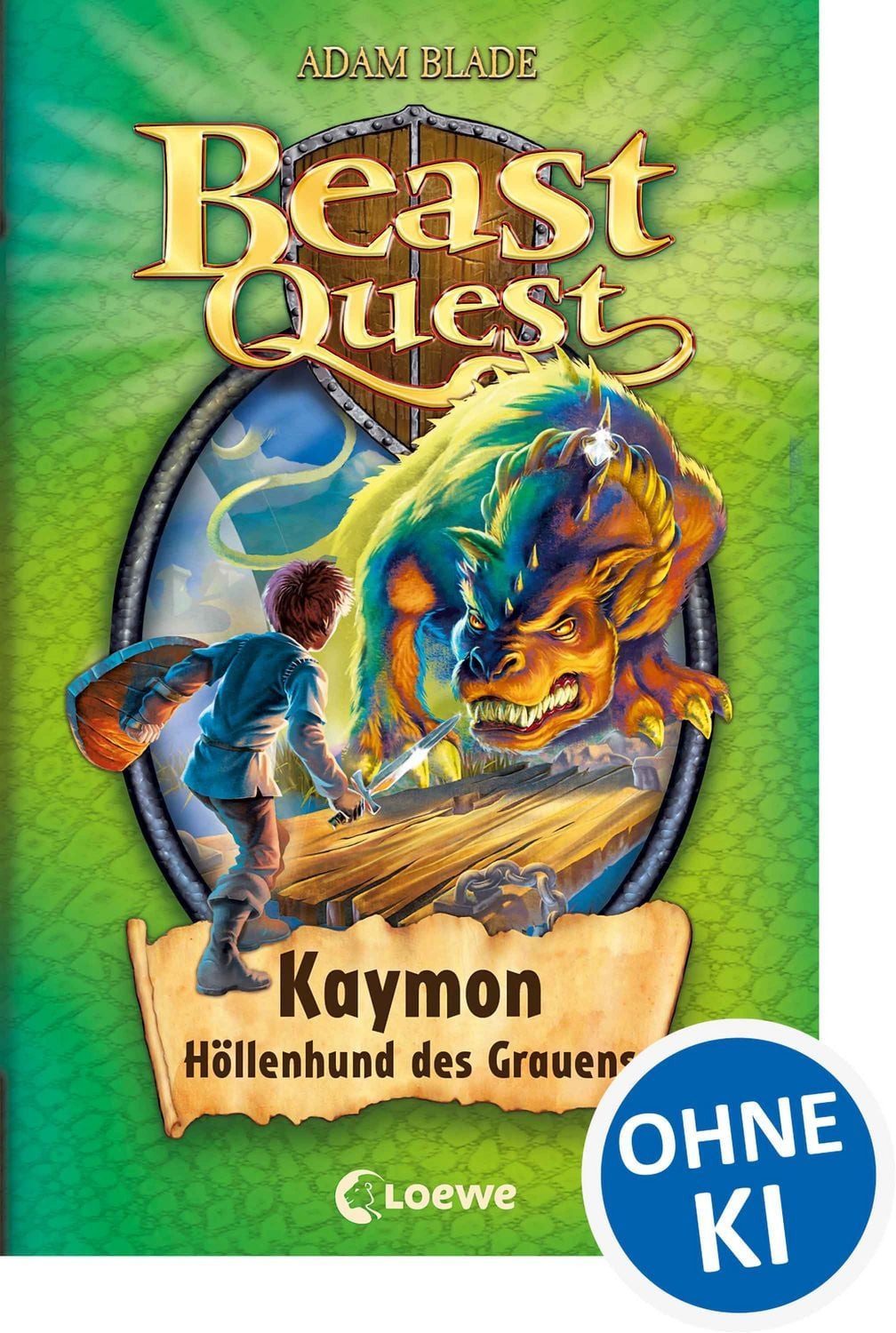 Kaymon Höllenhund des Grauens / Beast Quest Band 16 / Adam Blade, Spannendes Buch ab 8 Jahre