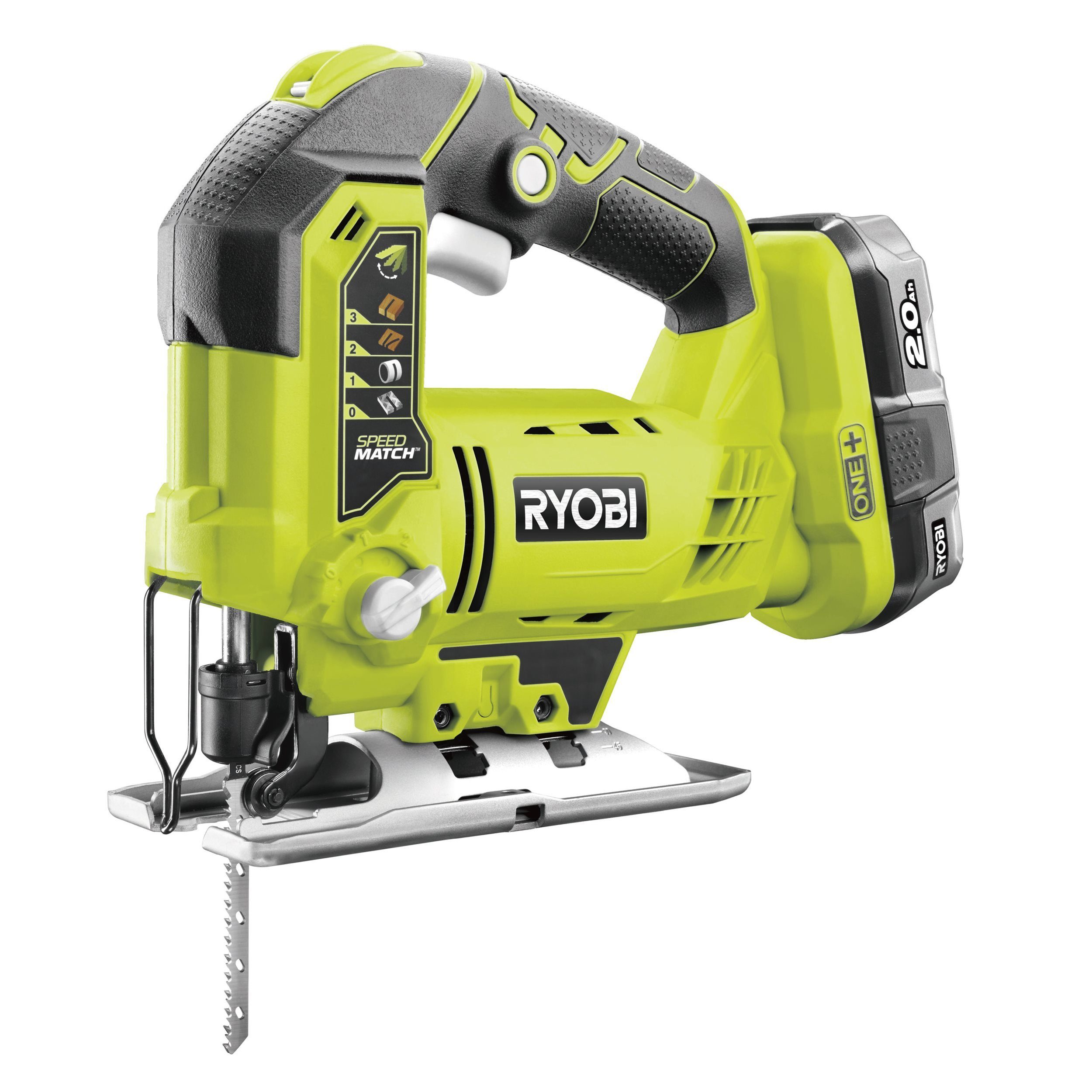 Ryobi Akku-Stichsäge mit LED-Beleuchtung und Sägeblatt-Schnellwechselsystem günstig online kaufen