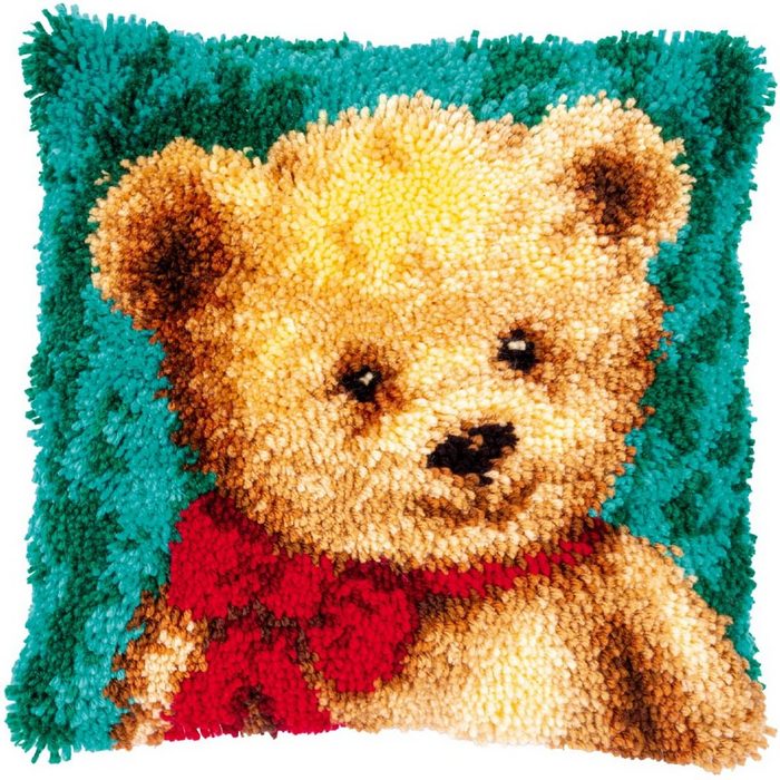 Vervaco Kreativset Vervaco Knüpfkissen "Der kleine Bär" (embroidery kit)
