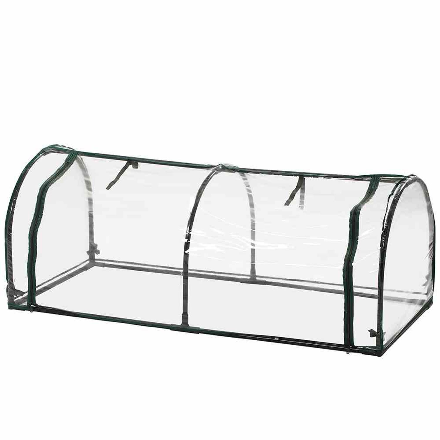 Siena Garden Gewächshaus Folientunnel 130x60x50cm