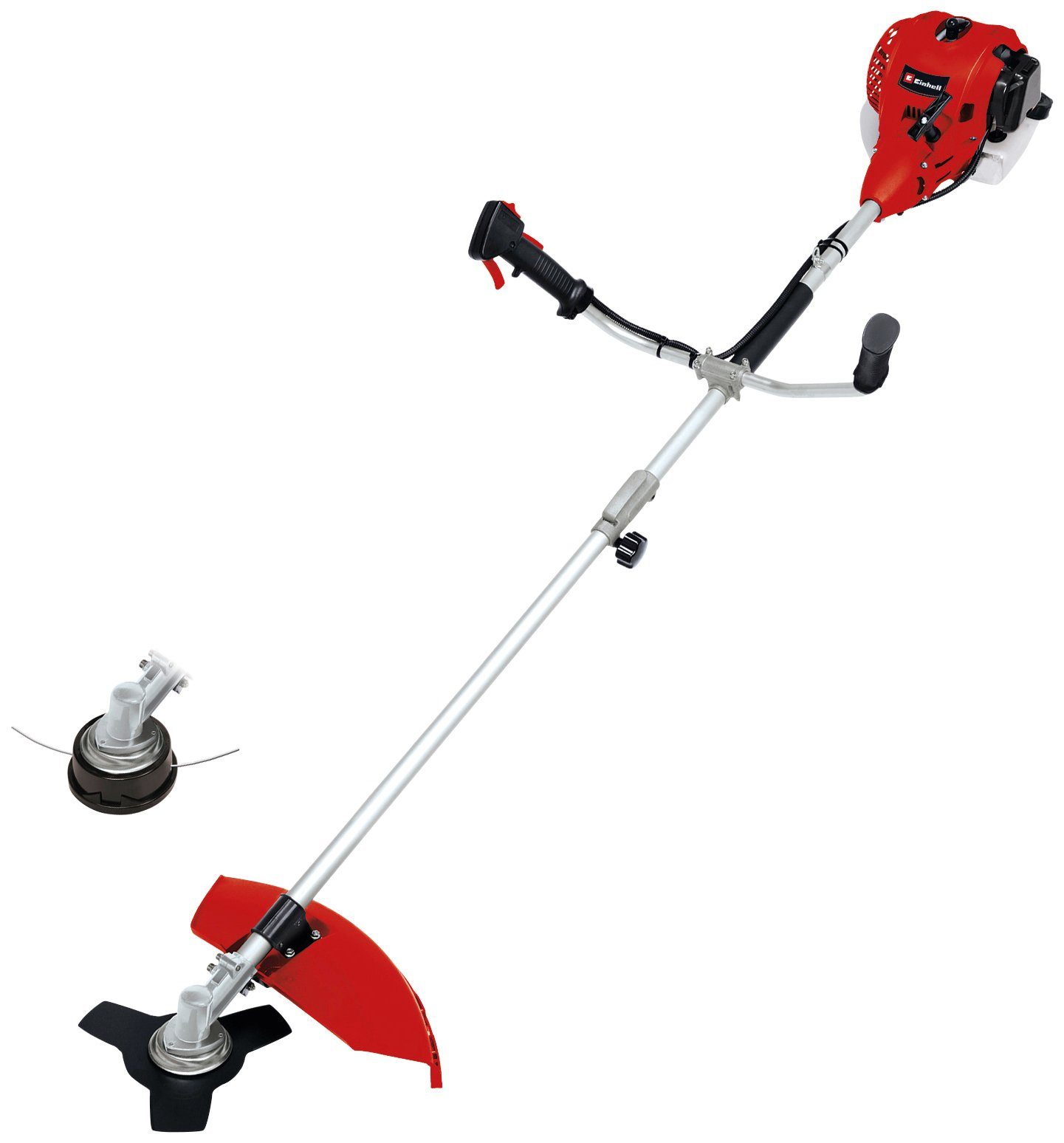 Einhell Benzin-Motorsense GC-BC 36-4 S, 23 cm Arbeitsbreite Messer, 42 cm Arbeitsbreite Faden