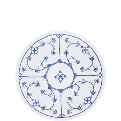KAHLA Frühstücksteller Blau Saks 19 cm, von Hand dekoriert
