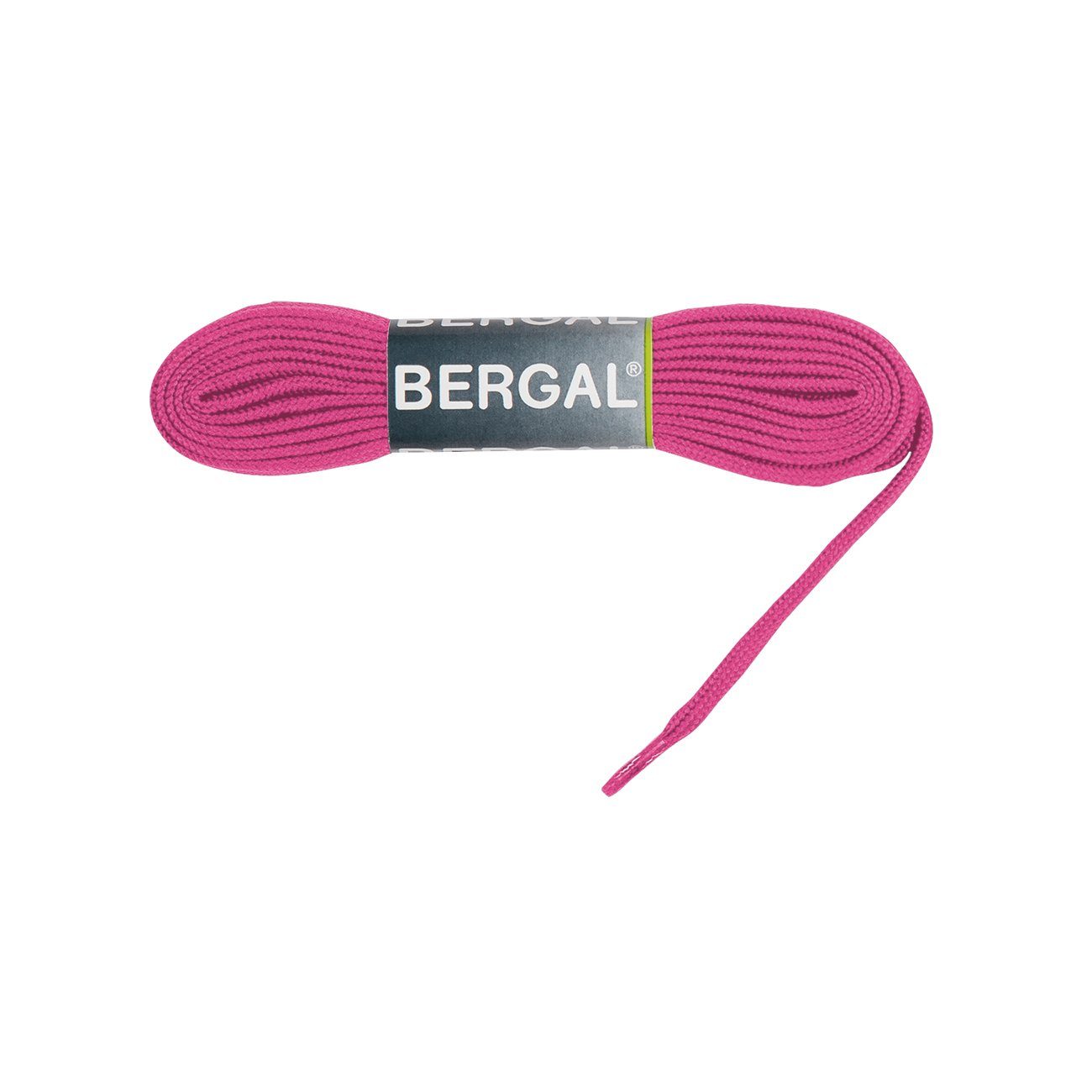 Bergal Schnürsenkel Sneaker Laces - Flach - 10 mm Breit Fuchsia