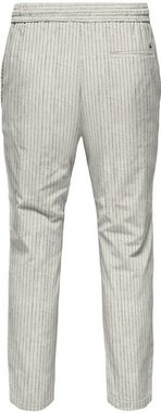ONLY & SONS Stoffhose ONSLINUS CROP LIFE 0006 LIN MIX PNT NOOS