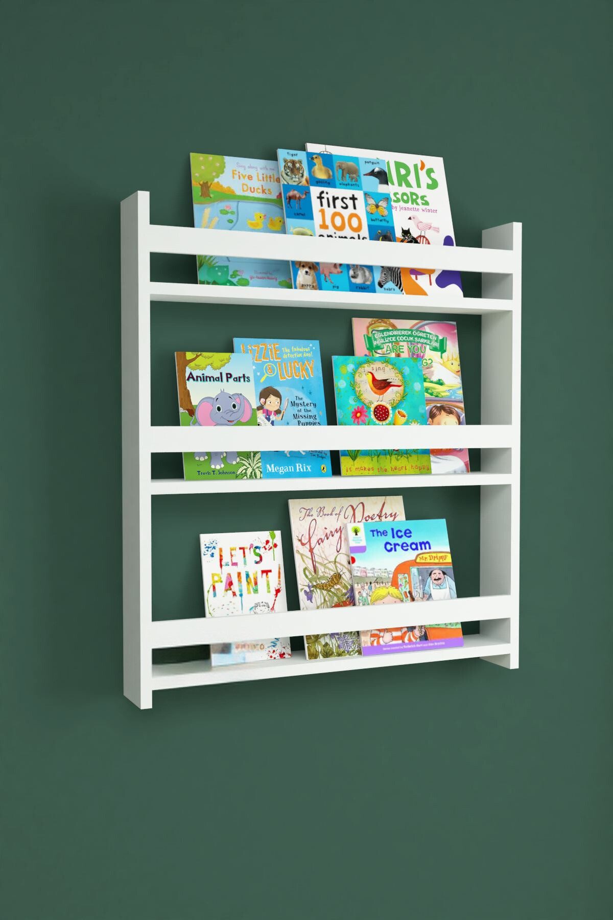 gowoll Kinderregal Bücherregal Kinder Wandregal Weiß günstig online kaufen