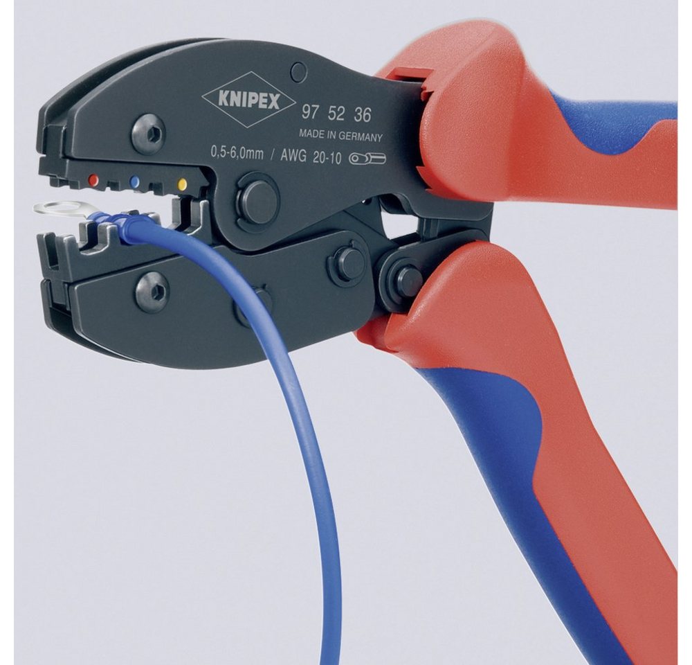 Thumbnail - Knipex Crimpzange Knipex PreciForce® 97 52 36 Crimpzange 1 Stück Isolierte Kabelschuhe +