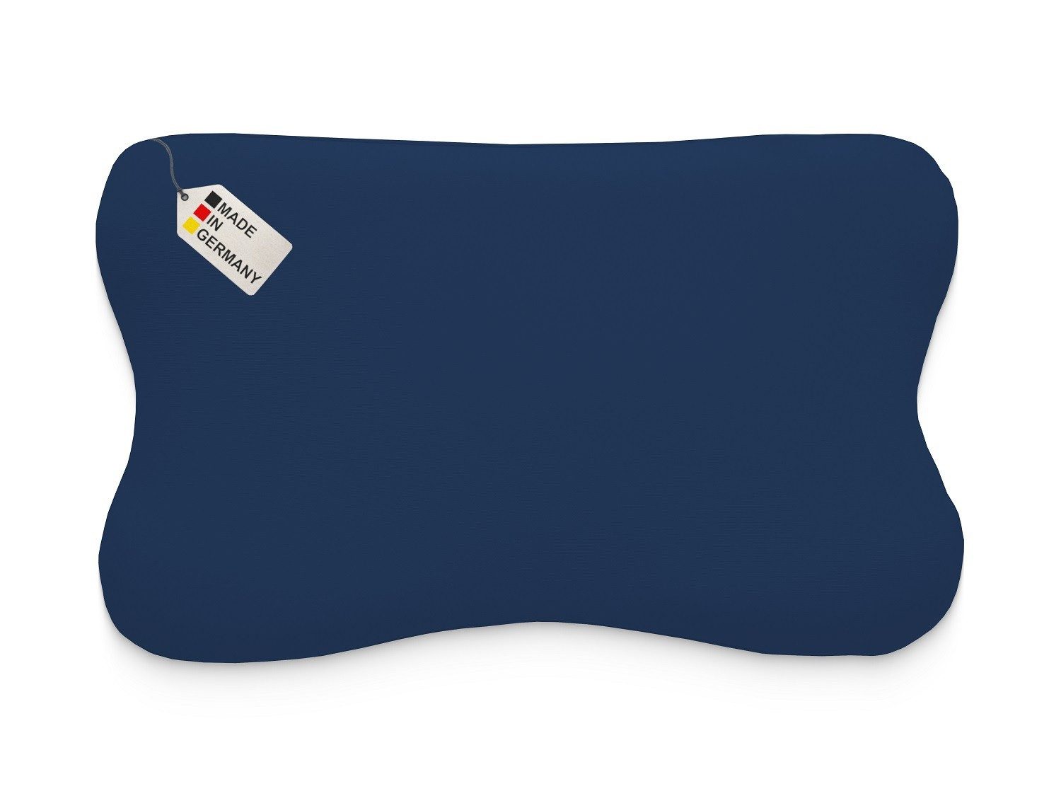 DUKAL Kissenbezug passend für Blackroll Recovery Pillow und weitere, 100% Baumwolle, (1 Stück), aus hochwertigem Doppel-Jersey, mit Reißverschluss, Made in Germany