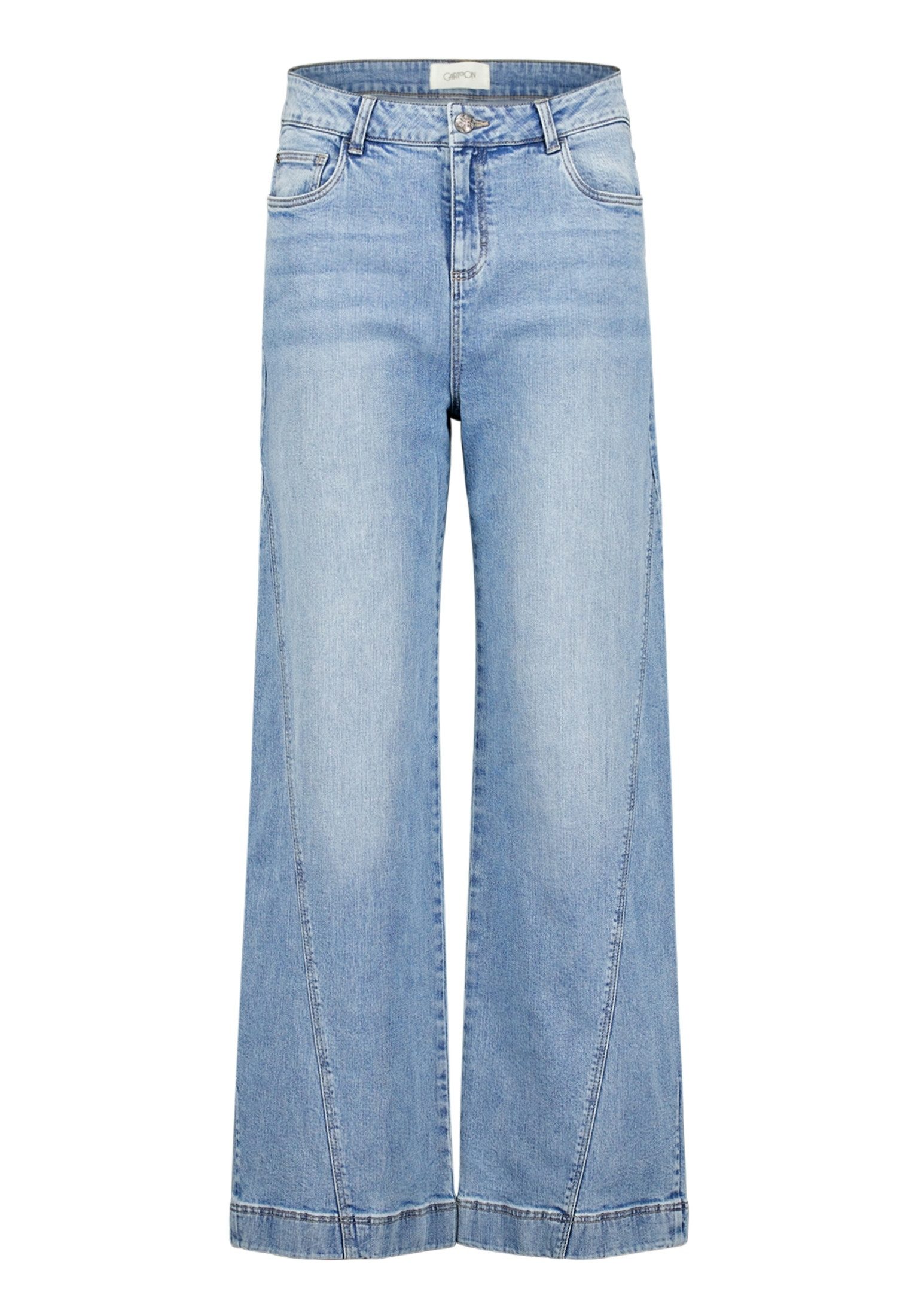 Stretch-Jeans Damen mit Waschung