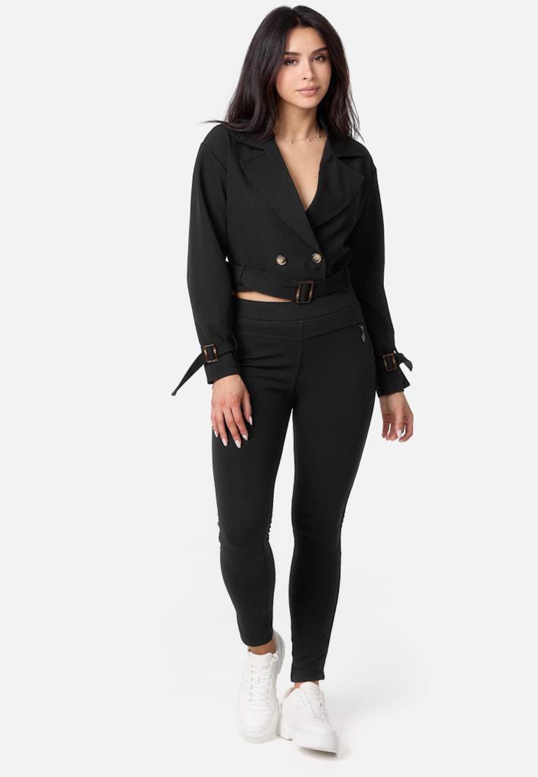 Worldclassca Trenchcoat Worldclassca TRENCHCOAT CROP mit günstig online kaufen