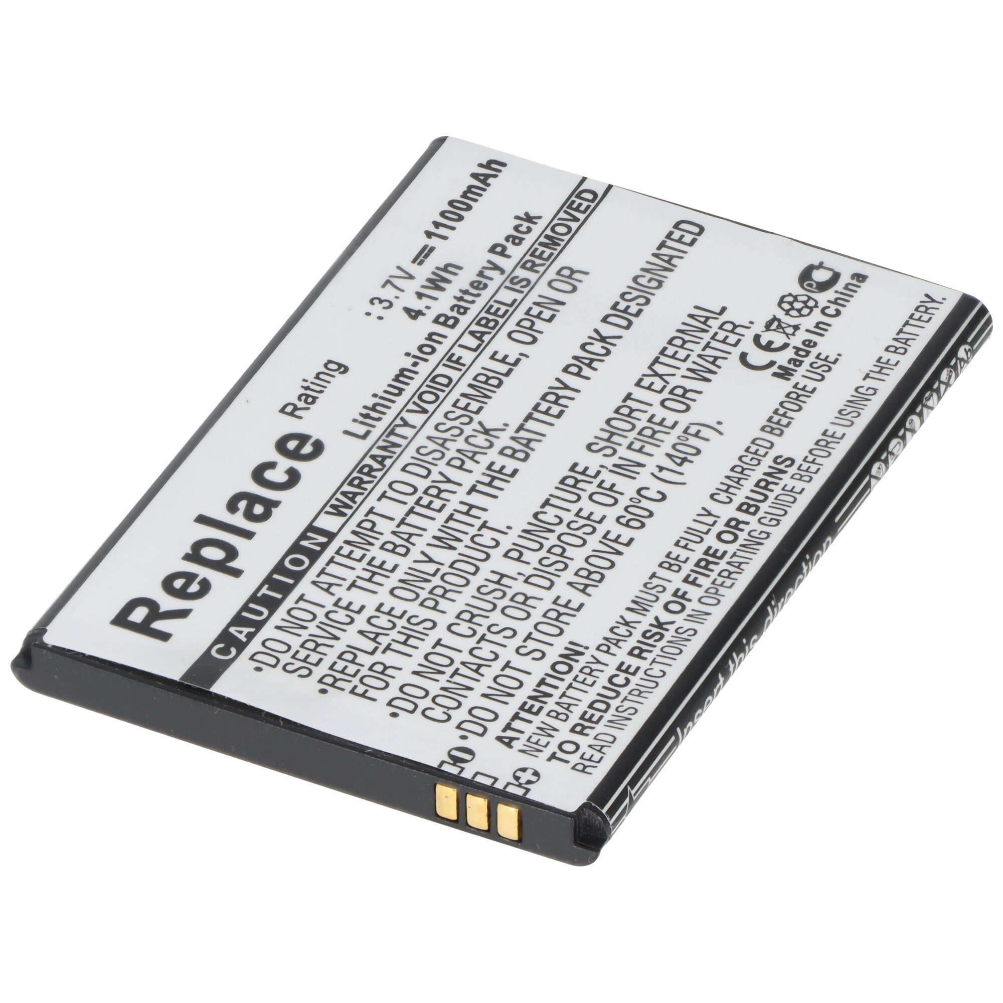 AccuCell Akku passend für den Blaupunkt America Akku 9801.000007.00, Akku