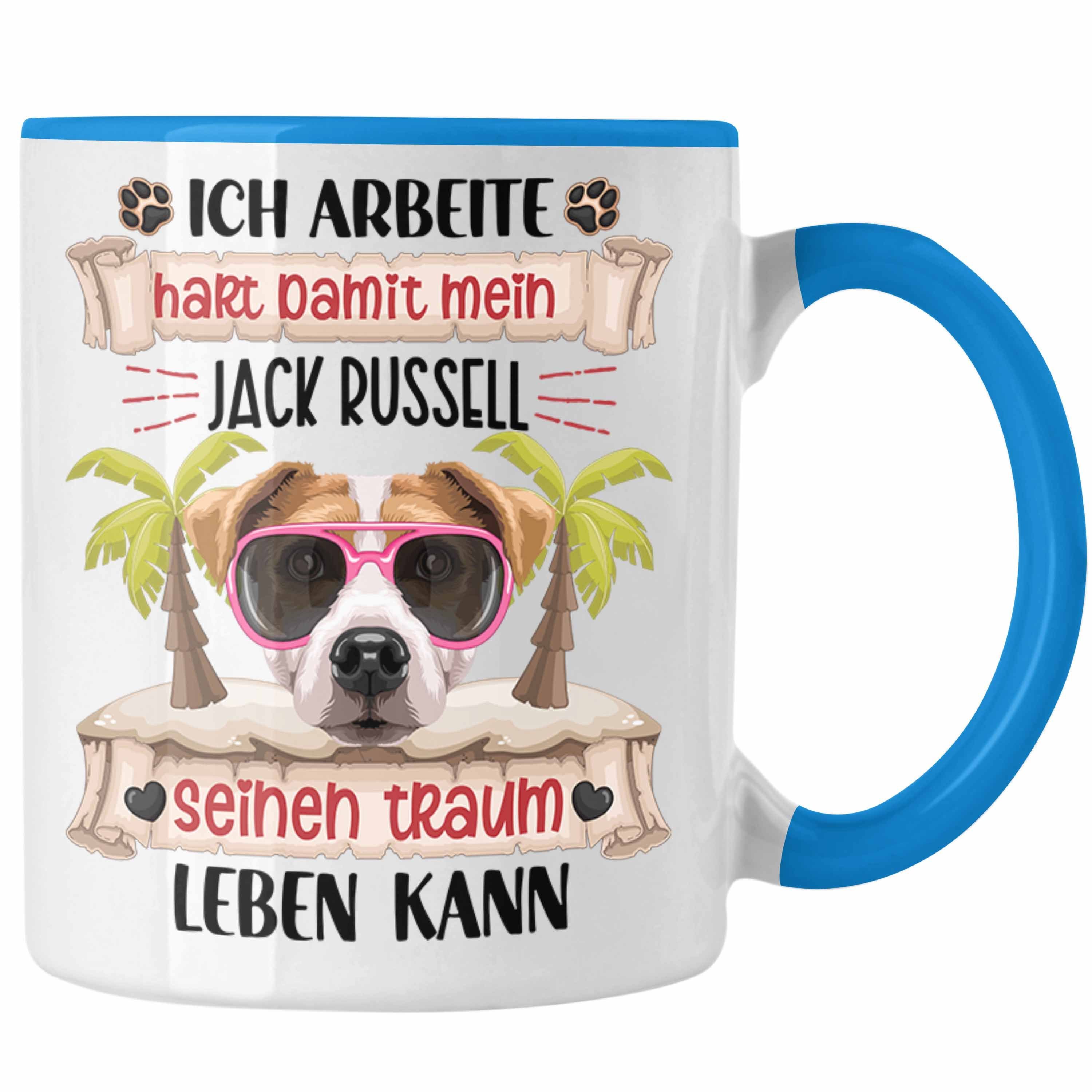 Jack Geschenk Lustiger Blau Tasse Russell Russell Trendation Tasse Lieb Jack Besitzer Spruch