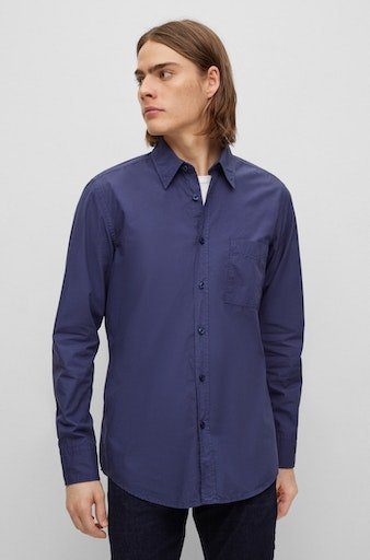 BOSS ORANGE Langarmhemd Relegant_6 mit praktischer günstig online kaufen
