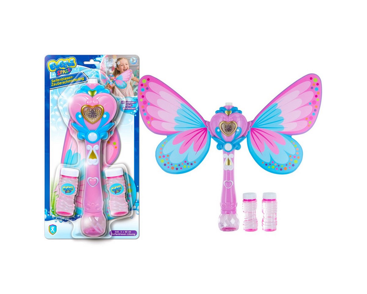 XTREM toys & sports Seifenblasenspielzeug Seifenblasenspielzeug Zauberschmetterling inkl. Batterien Blister