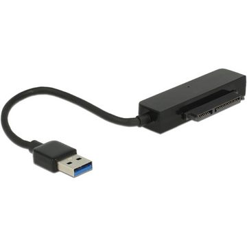 Delock USB 3.2 Gen 1 Konverter, USB-A Stecker > SATA 22 Pin Stecker Computer-Kabel