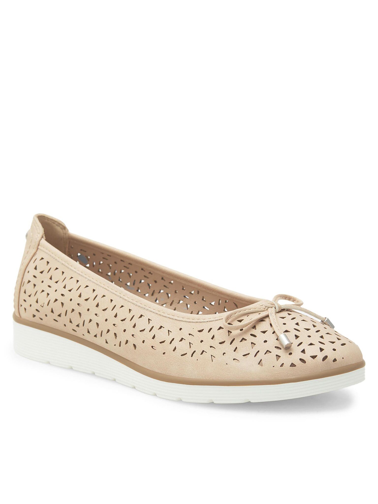 Clara Barson Ballerinas Damen WYL3650-2 Beige Ballerina