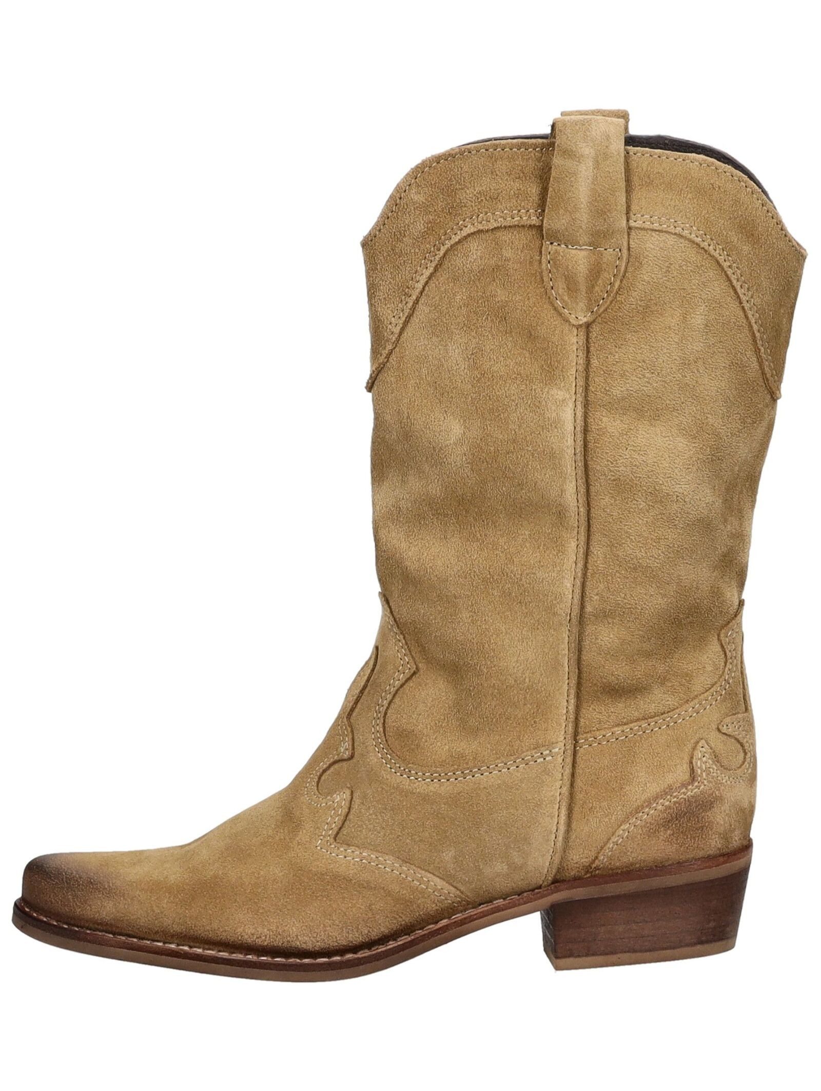 Felmini Stiefel Veloursleder . Bikerboots