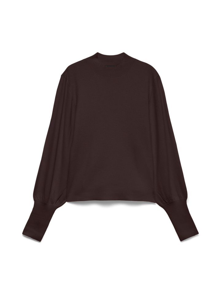 Vero Moda Strickpullover VMHOLLYKARIS LS FUNNELNECK PULLOVER BOO Viskosemischung
