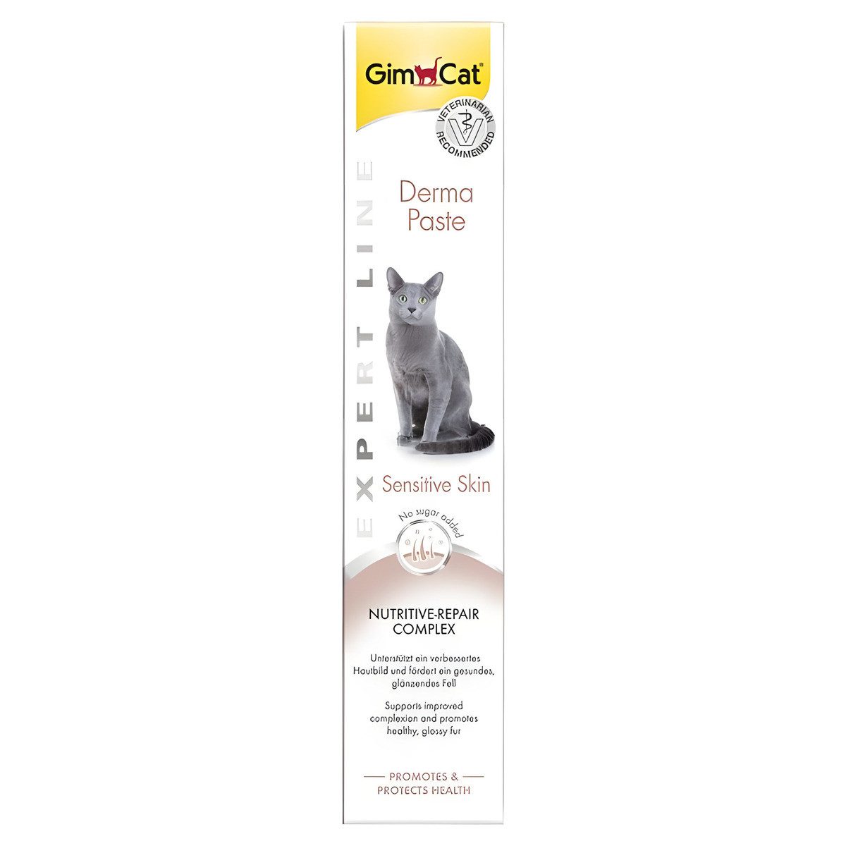 GimCat Derma Paste 50 g, Nahrungsergänzungsmittel für: Katze