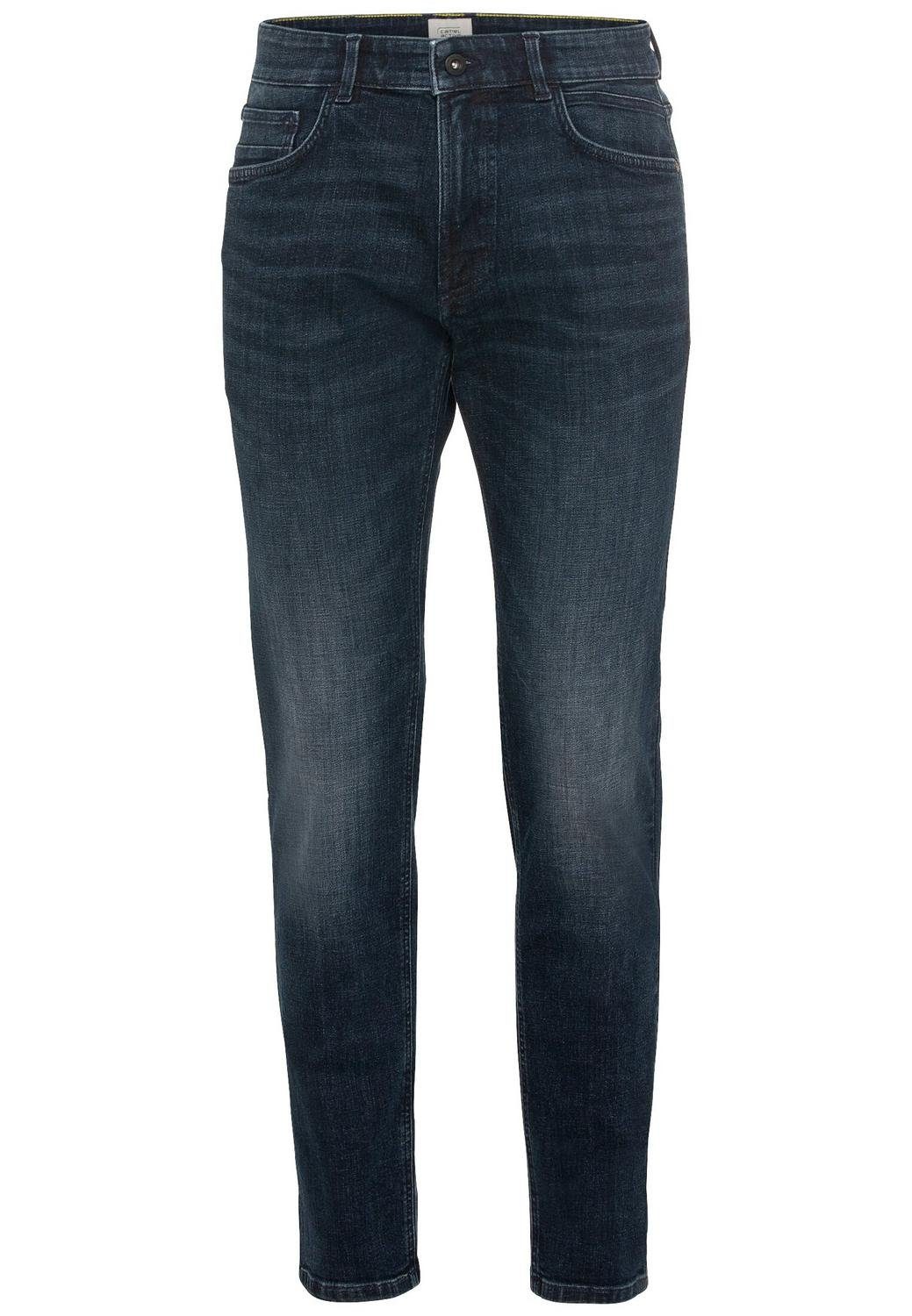 camel active Regular-fit-Jeans Denim Slim Fit, Dark Indigo