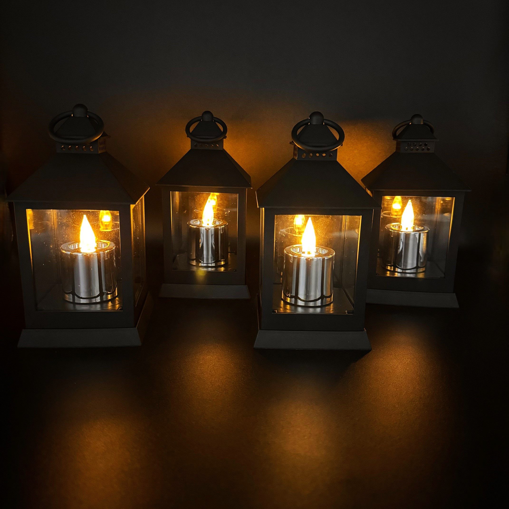 Online-Fuchs LED Laterne - 4er Set günstig online kaufen