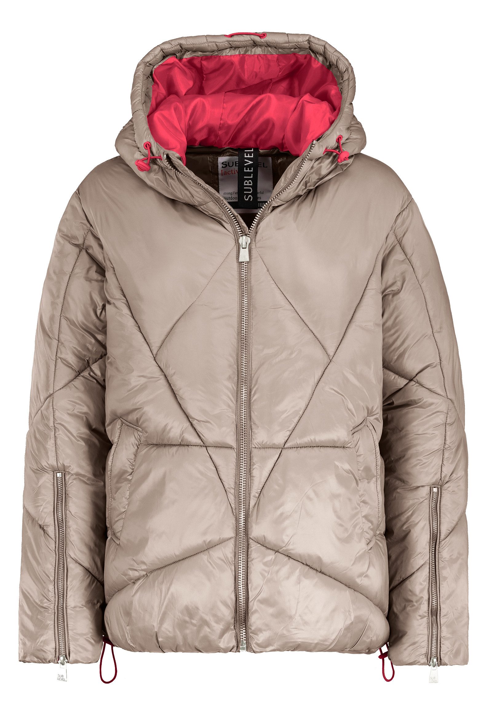 SUBLEVEL Winterjacke Stylisches Design mit moderner Steppung (1-St) D50048X günstig online kaufen