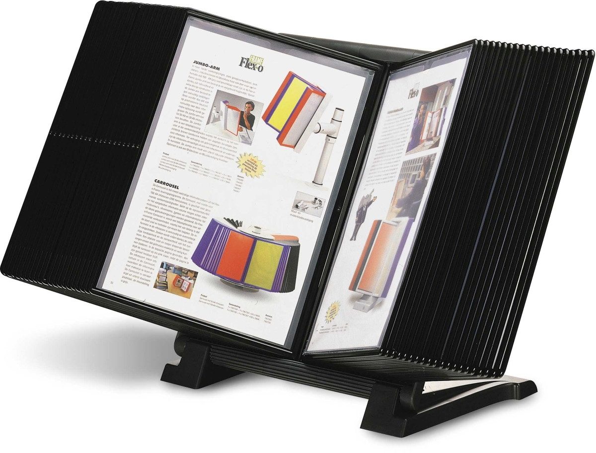 JALEMA Fächermappe Sichttafelständer InfoManager Superior Erweiterungssatz inkl. 10x Sich