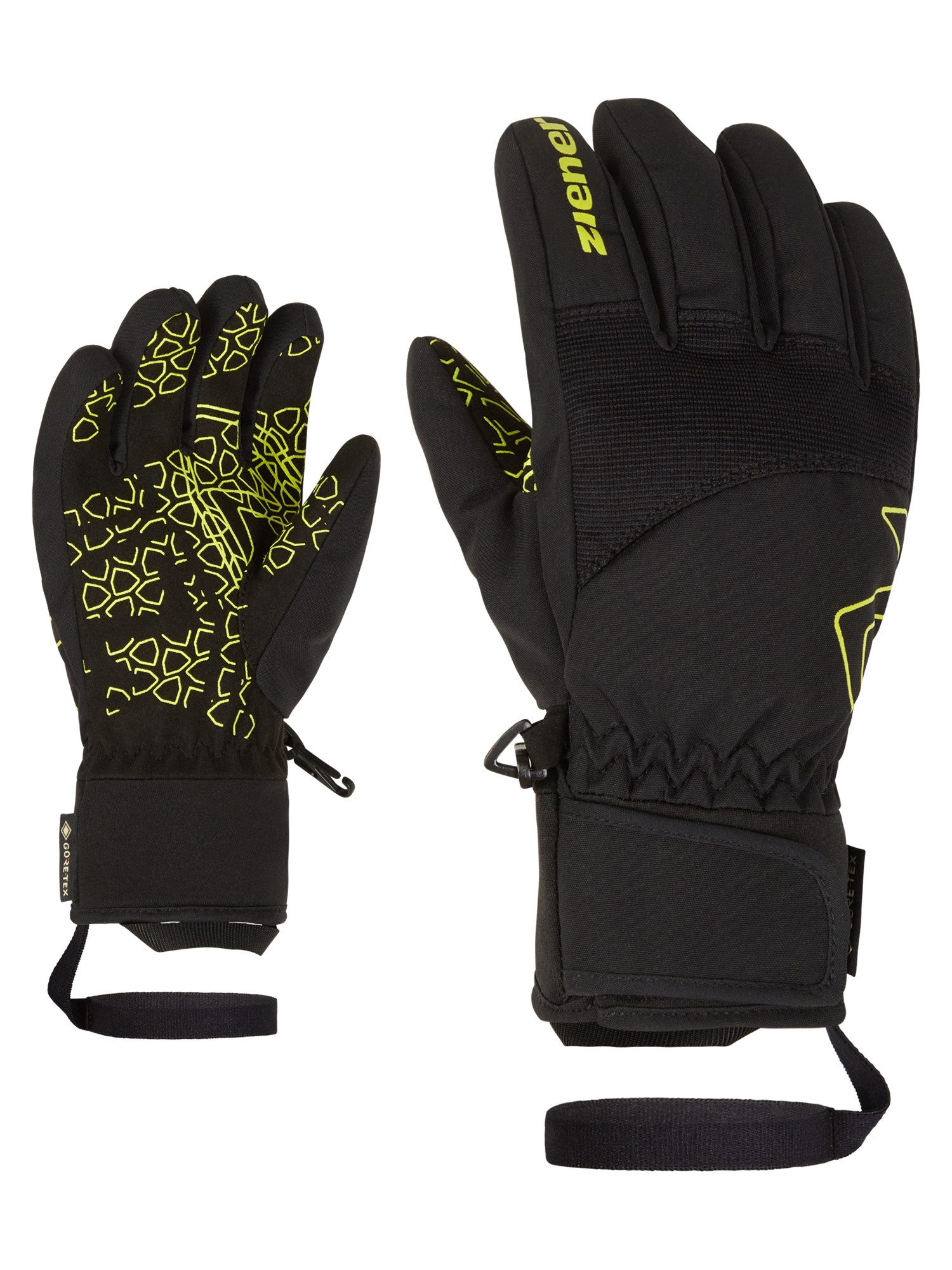 Skihandschuhe LOTAR GTX PR glove junior BLACK