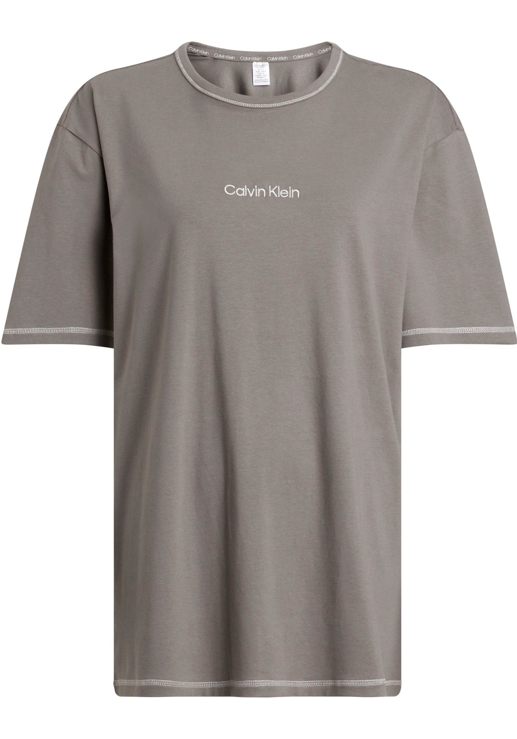 T-Shirt mit CREW Underwear Calvin Klein Rundhalsausschnitt S/S NECK